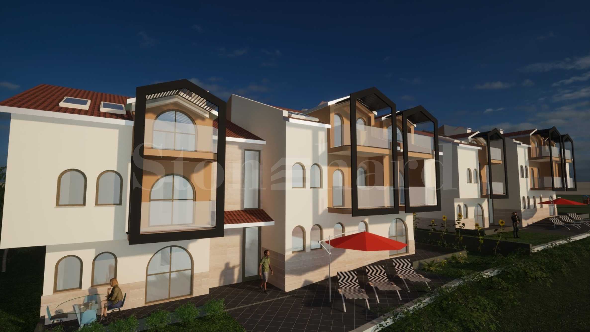 Apartments with parking spaces in a new complex of 13 buildings near Sunny Beach2 - Stonehard