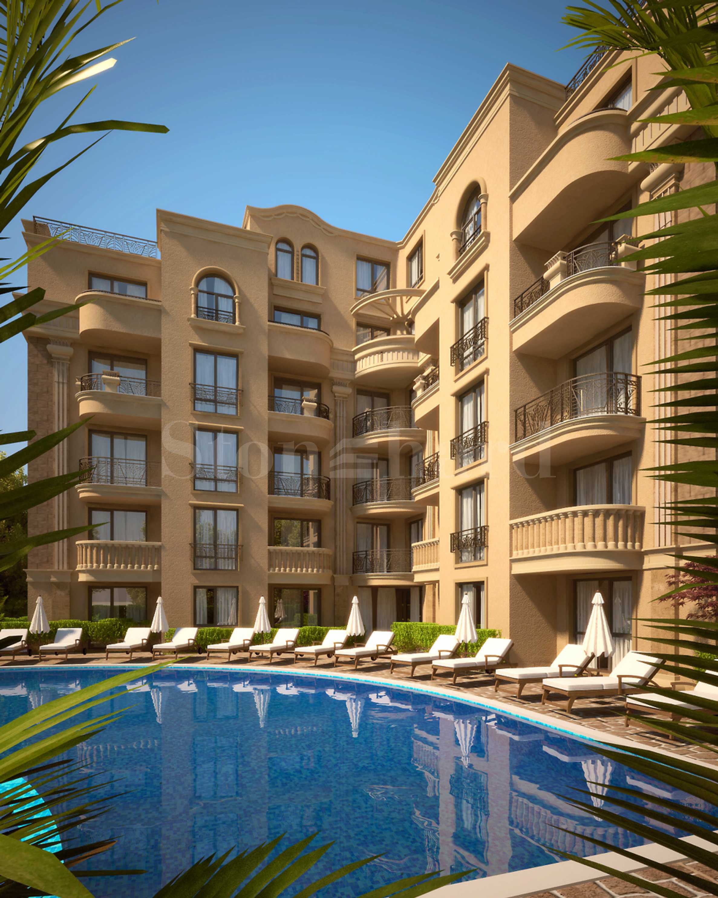 Apartments in a new complex with a pool next to the park2 - Stonehard