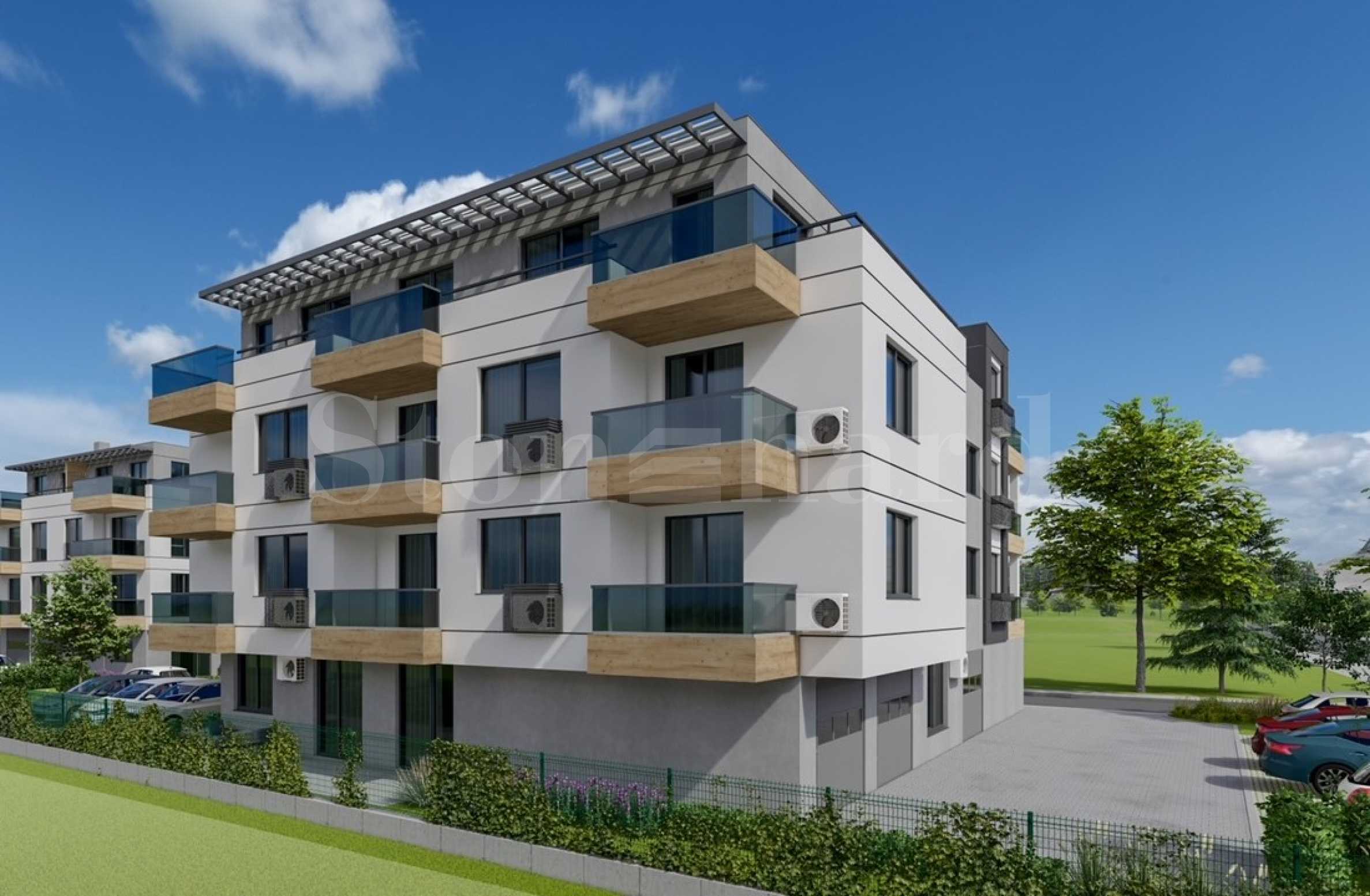 Нови апартаменти в две бутикови сгради до Гребната база в Пловдив 2 - Stonehard