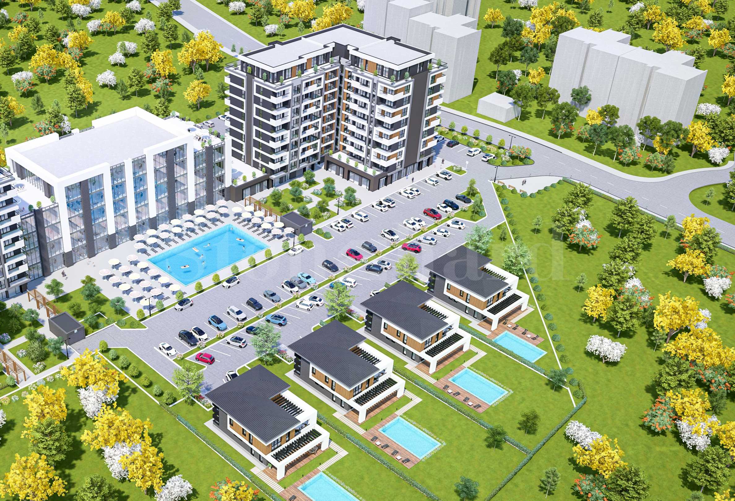 Advance sales! Apartments in a new complex next to the Lauta Park in Plovdiv2 - Stonehard