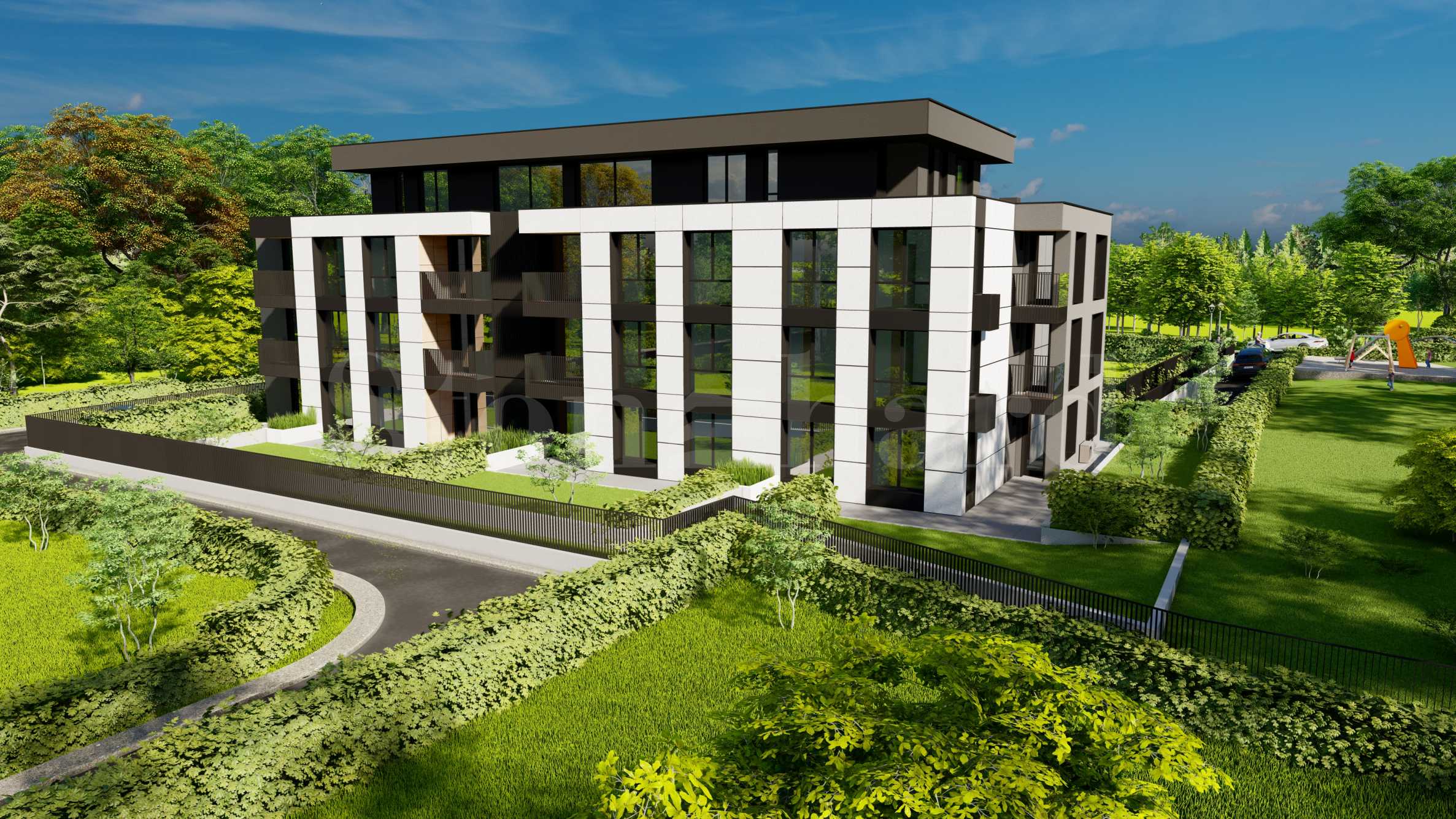 Apartments in a new residential building at the foot of Vitosha1 - Stonehard