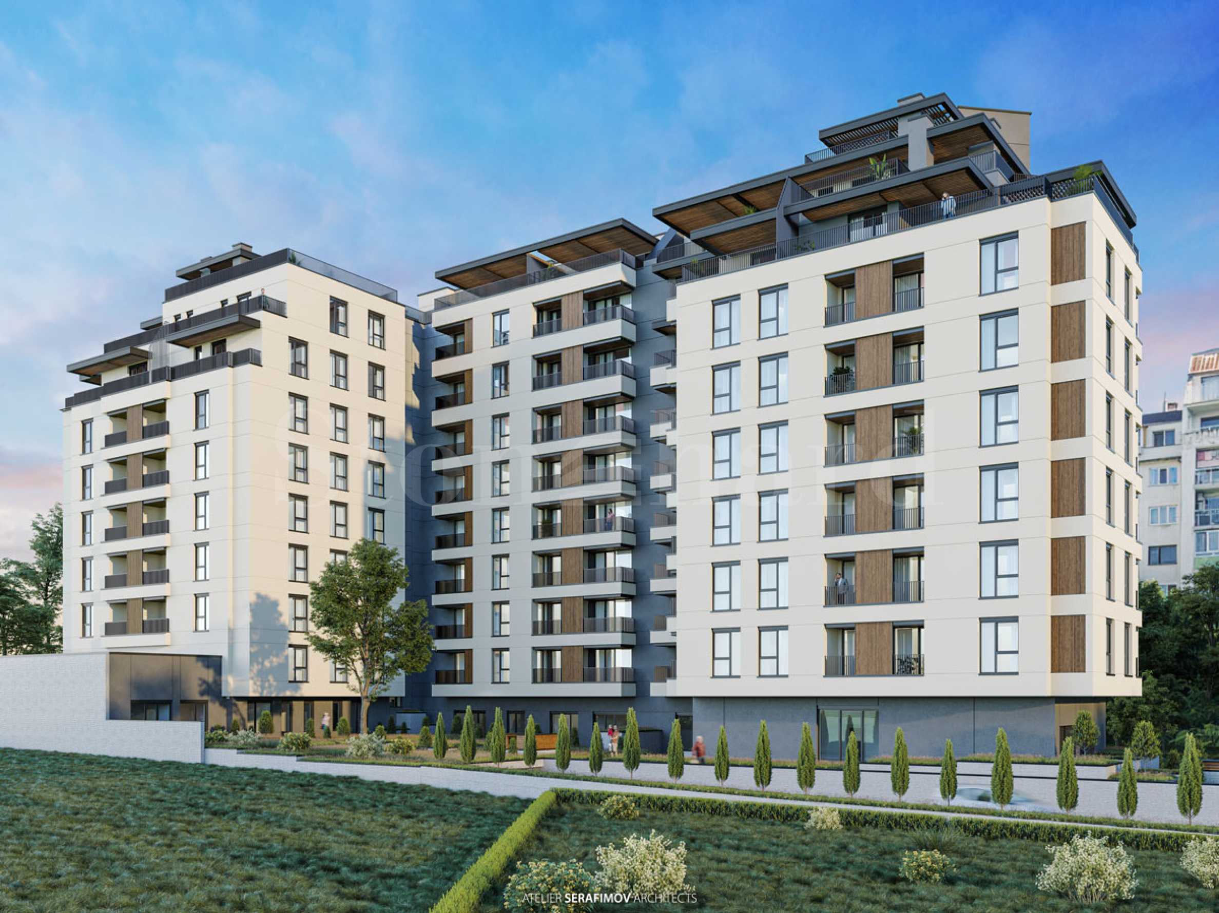 Apartments in a new residential complex next to Business Park Sofia2 - Stonehard