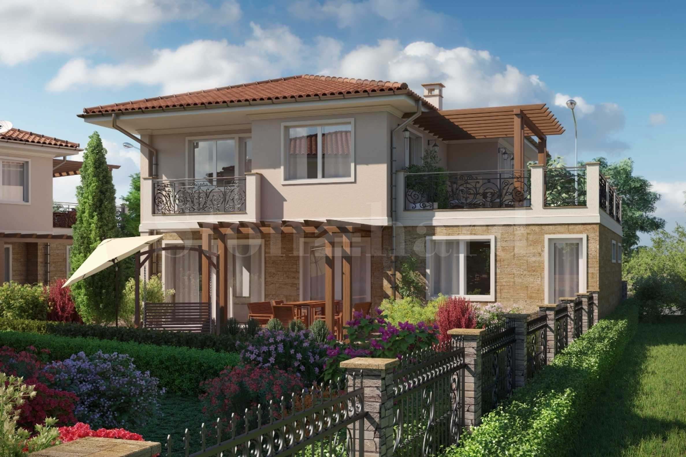Single-family houses in a new complex next to the South beach of Pomorie2 - Stonehard