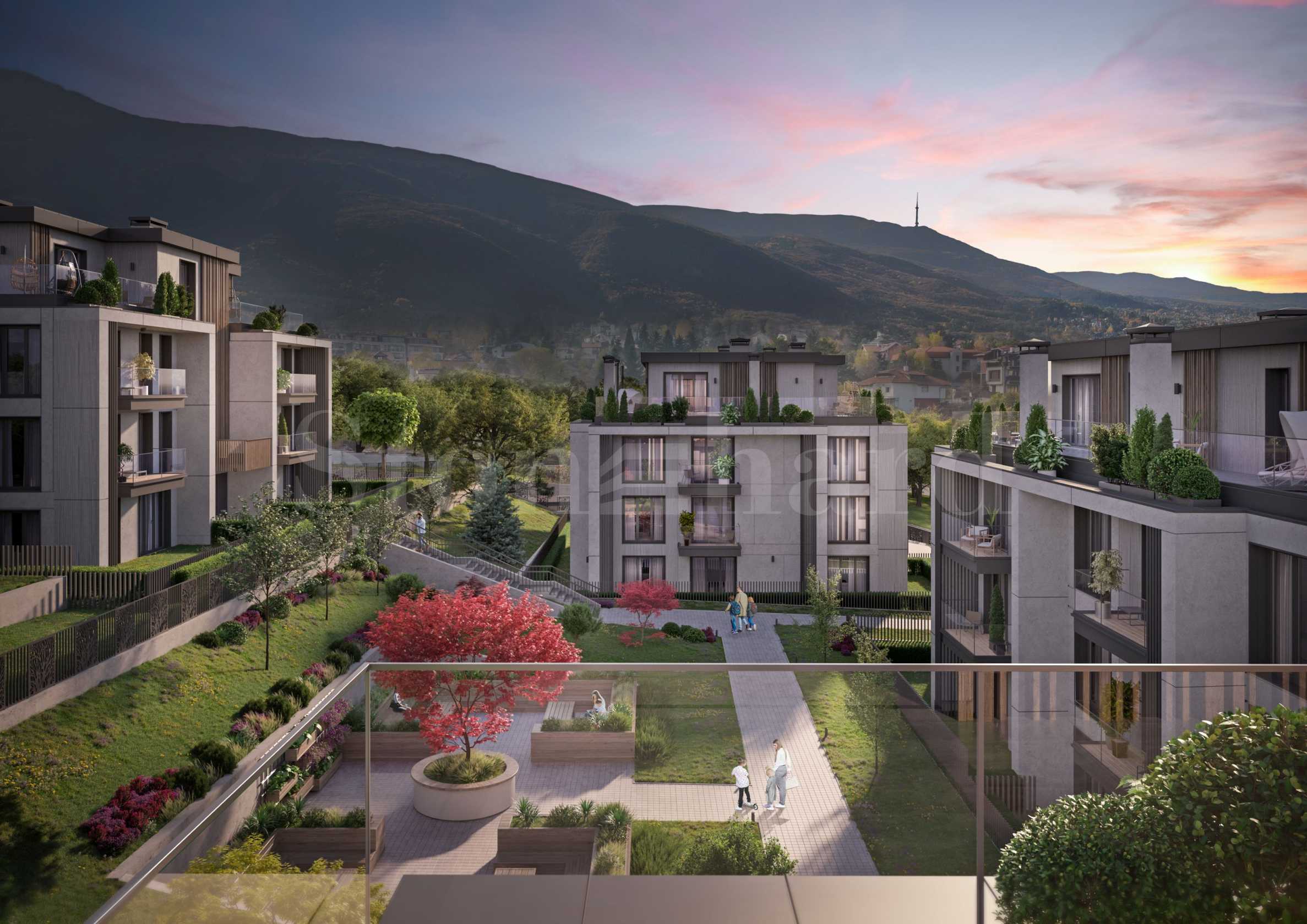 Apartments in a new complex with a landscaped yard, gym and spa 2 - Stonehard