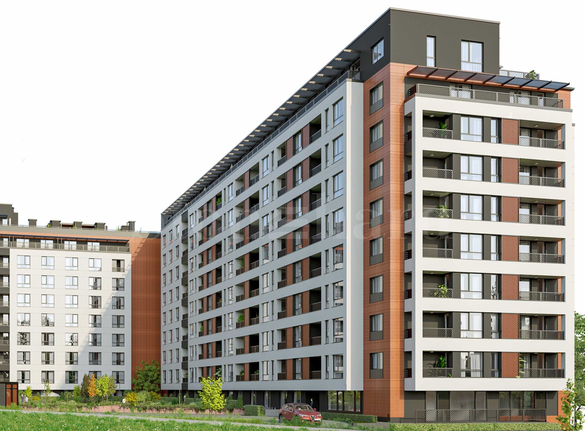 Apartments with guaranteed monthly income in a new building next to the Mall of Sofia2 - Stonehard