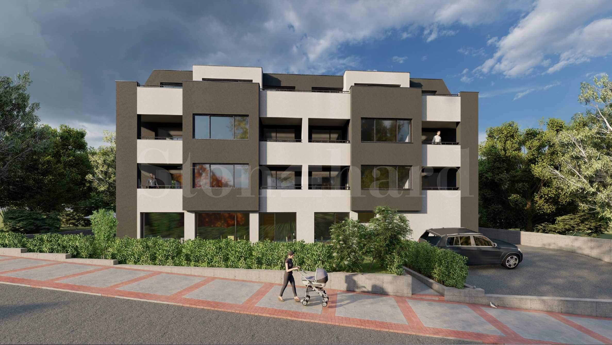 Apartments for sale in a new boutique building in the village of Lozen1 - Stonehard