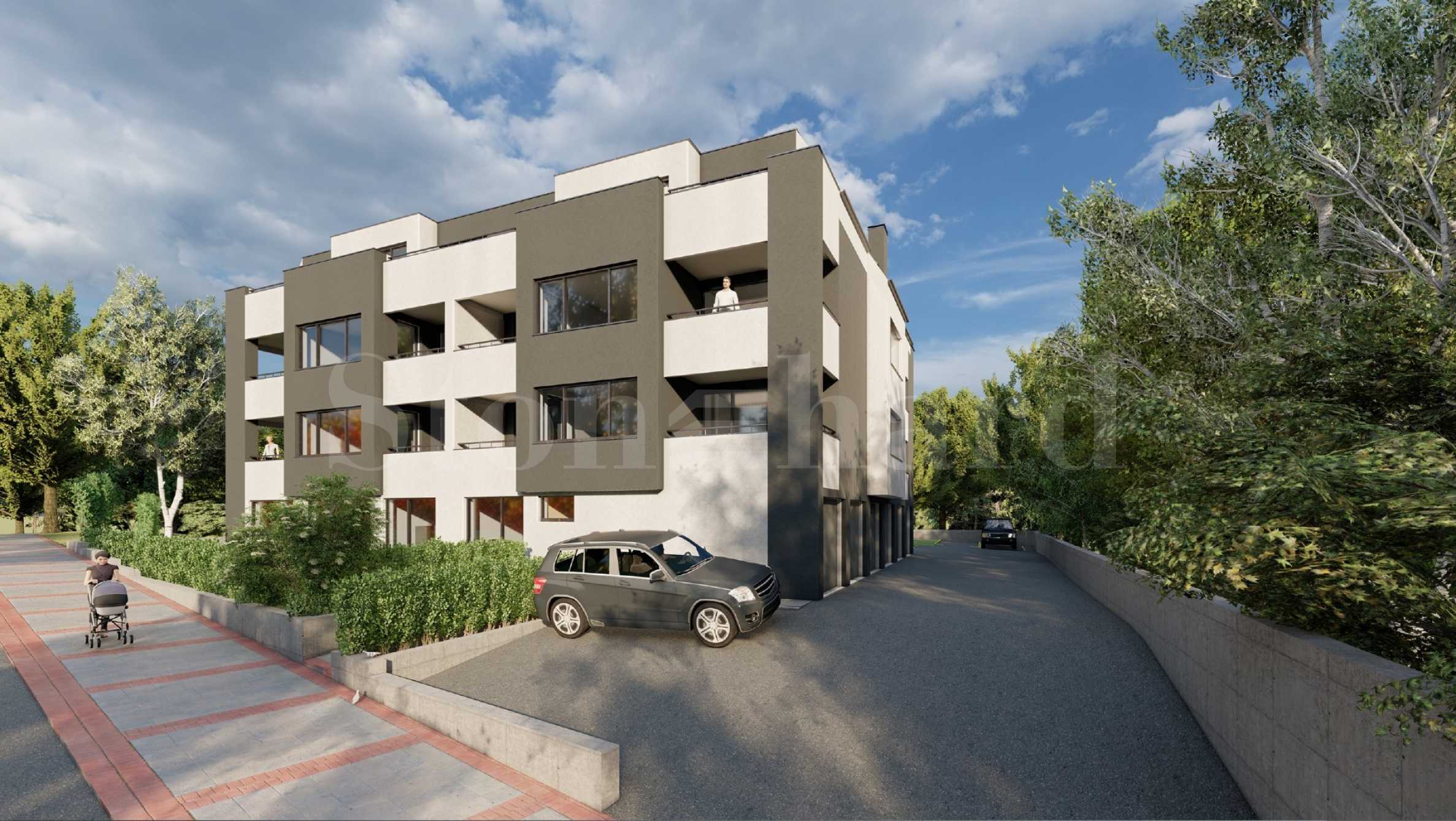 Apartments for sale in a new boutique building in the village of Lozen2 - Stonehard