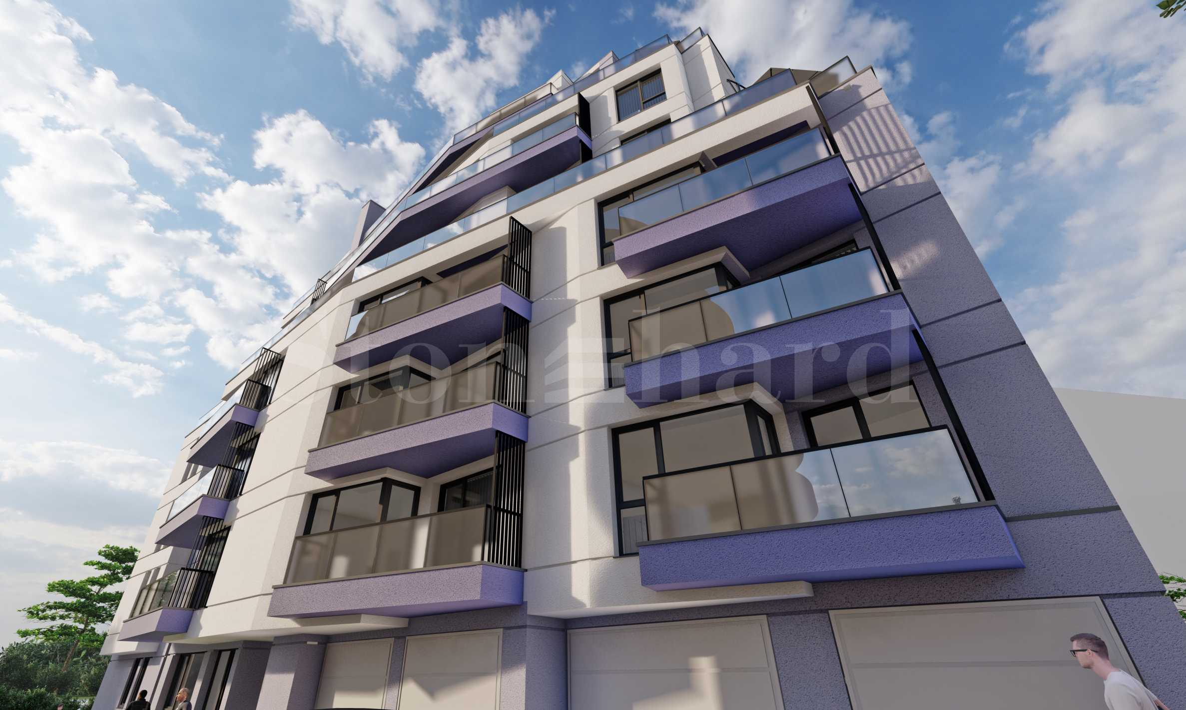 Apartments in a new modern building in Lyulin 6 next to the Ring Road 2 - Stonehard