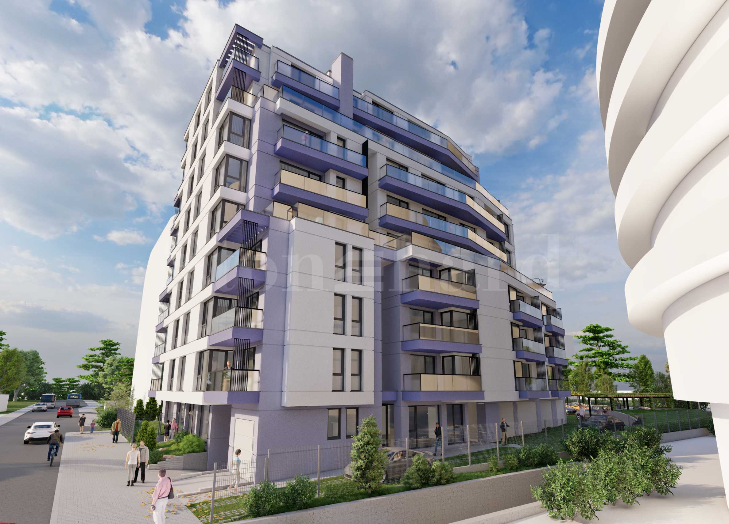 Apartments in a new modern building in Lyulin 6 next to the Ring Road 1 - Stonehard