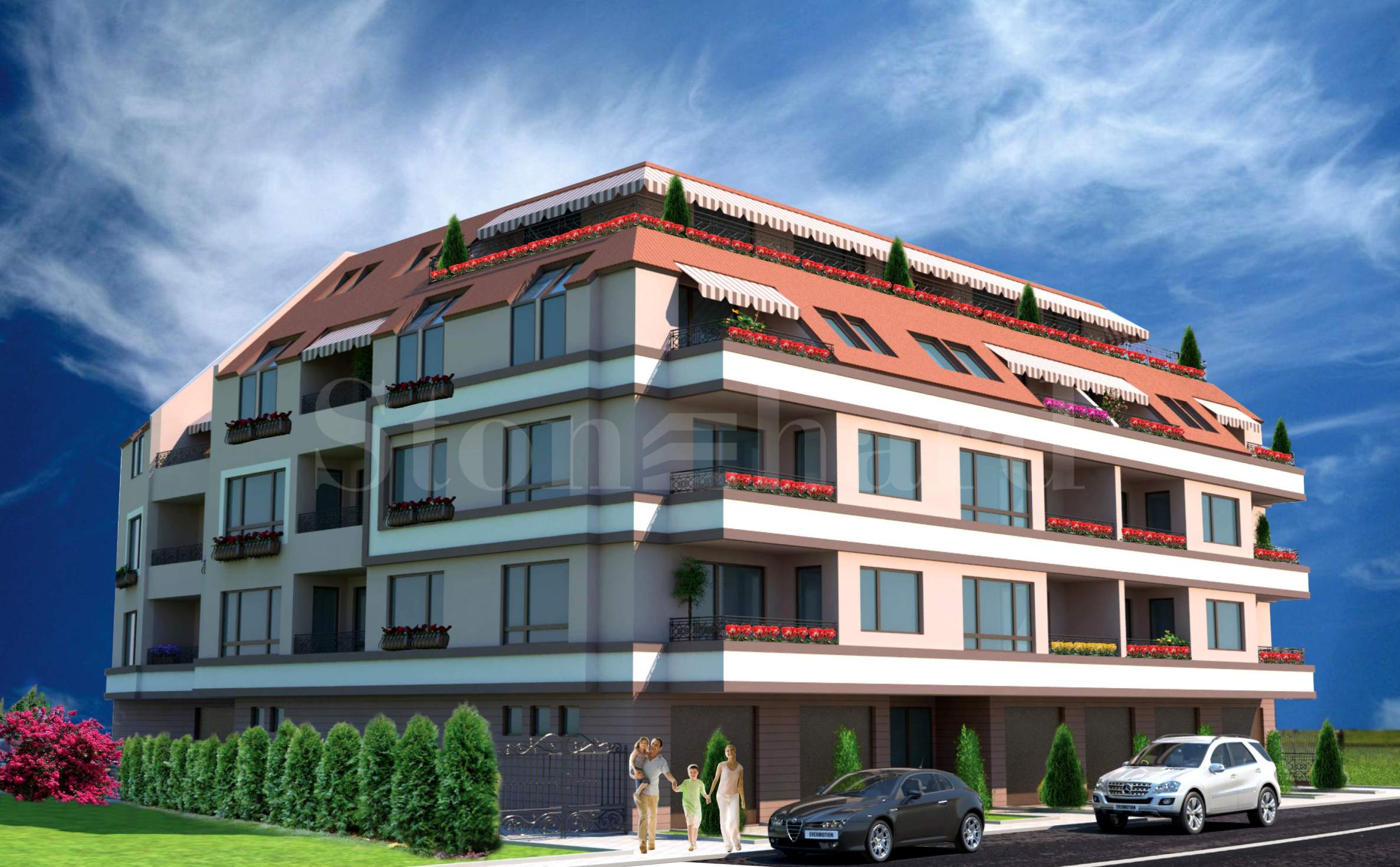 An attractive building of apartments in a neighborhood with excellent infrastructure1 - Stonehard