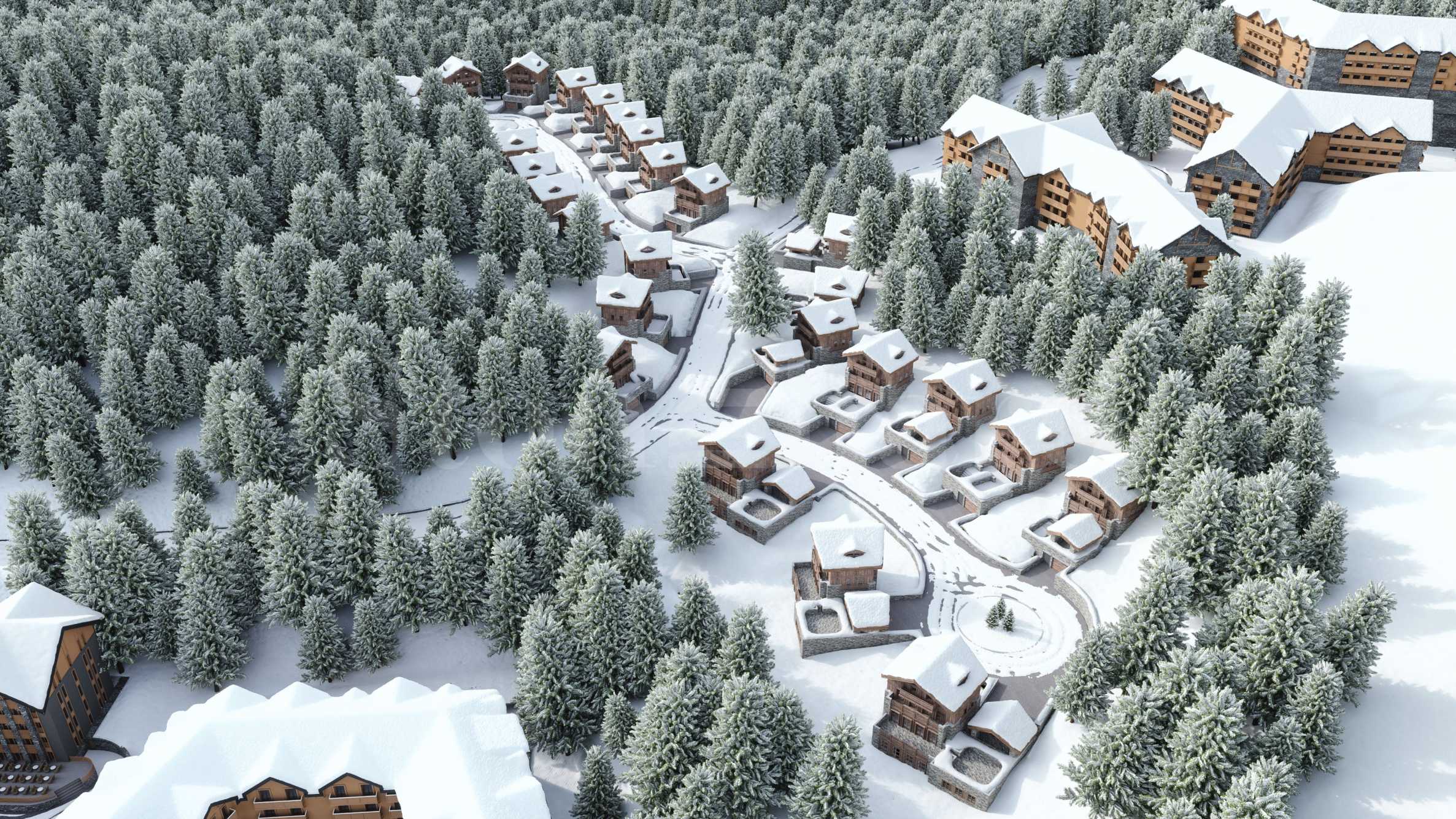 Apartments in a new complex K1450 Nest in the Kola?in Valleys ski resort2 - Stonehard