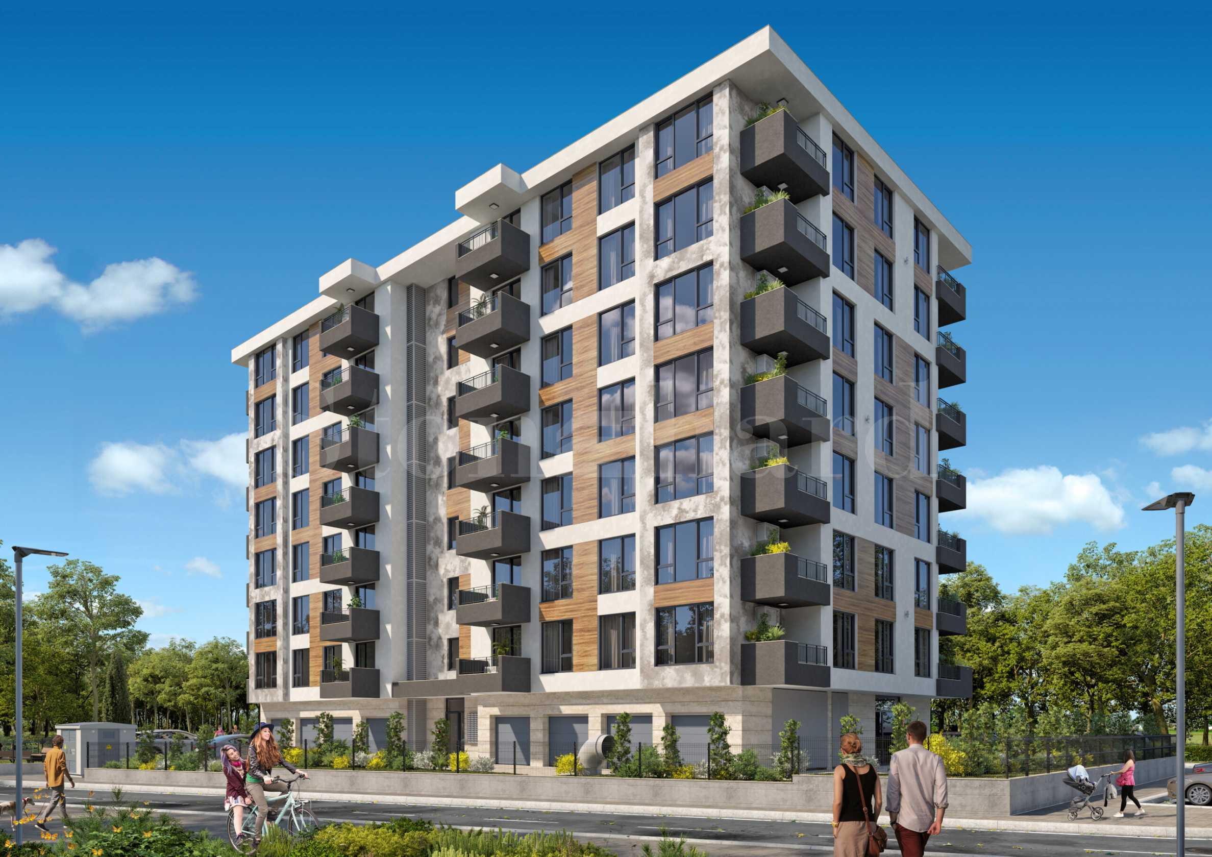 Apartments in a new gated complex in Burgas 1 - Stonehard