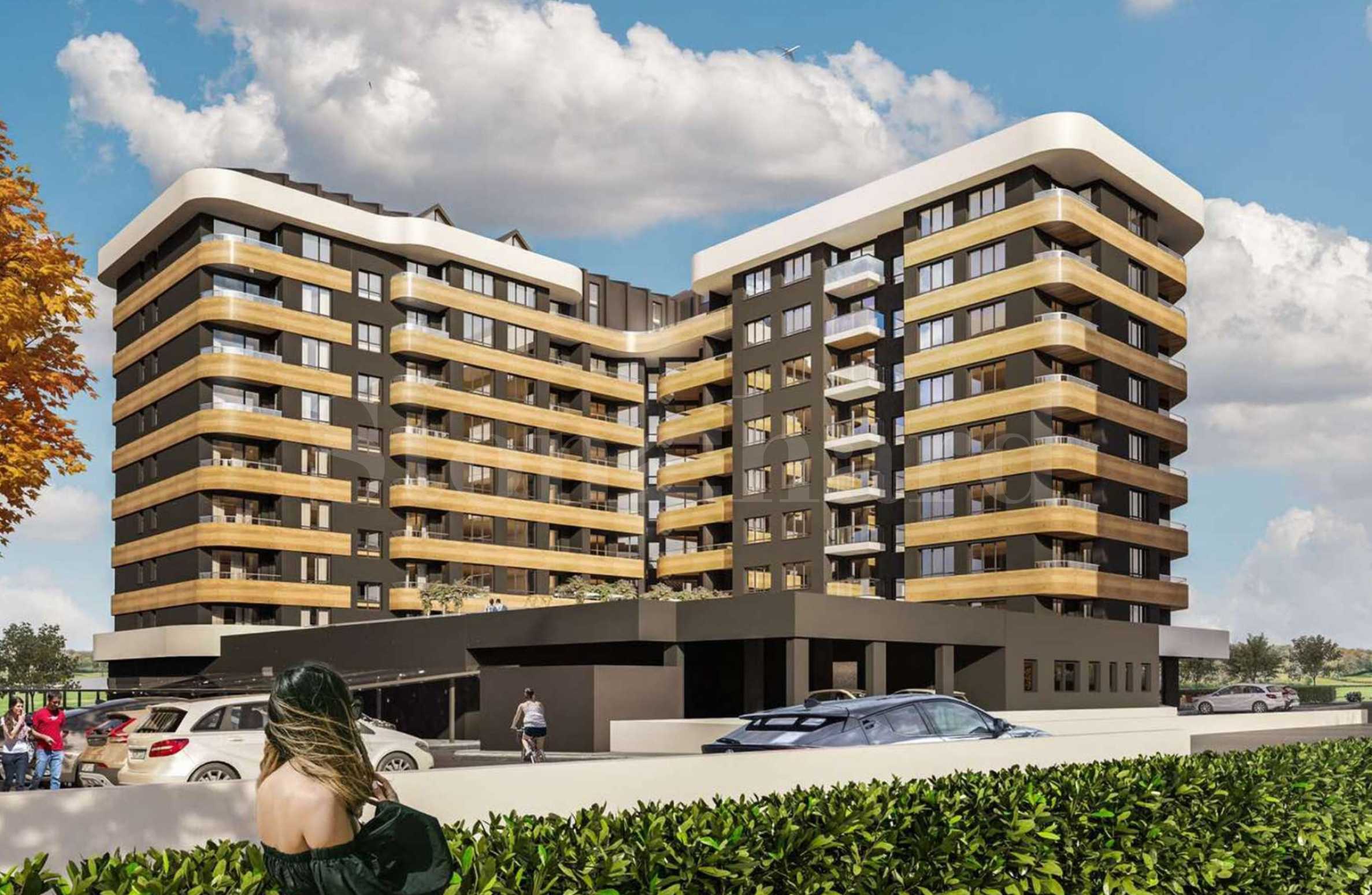 Apartments in a modern building in a newly developing area in Burgas 1 - Stonehard