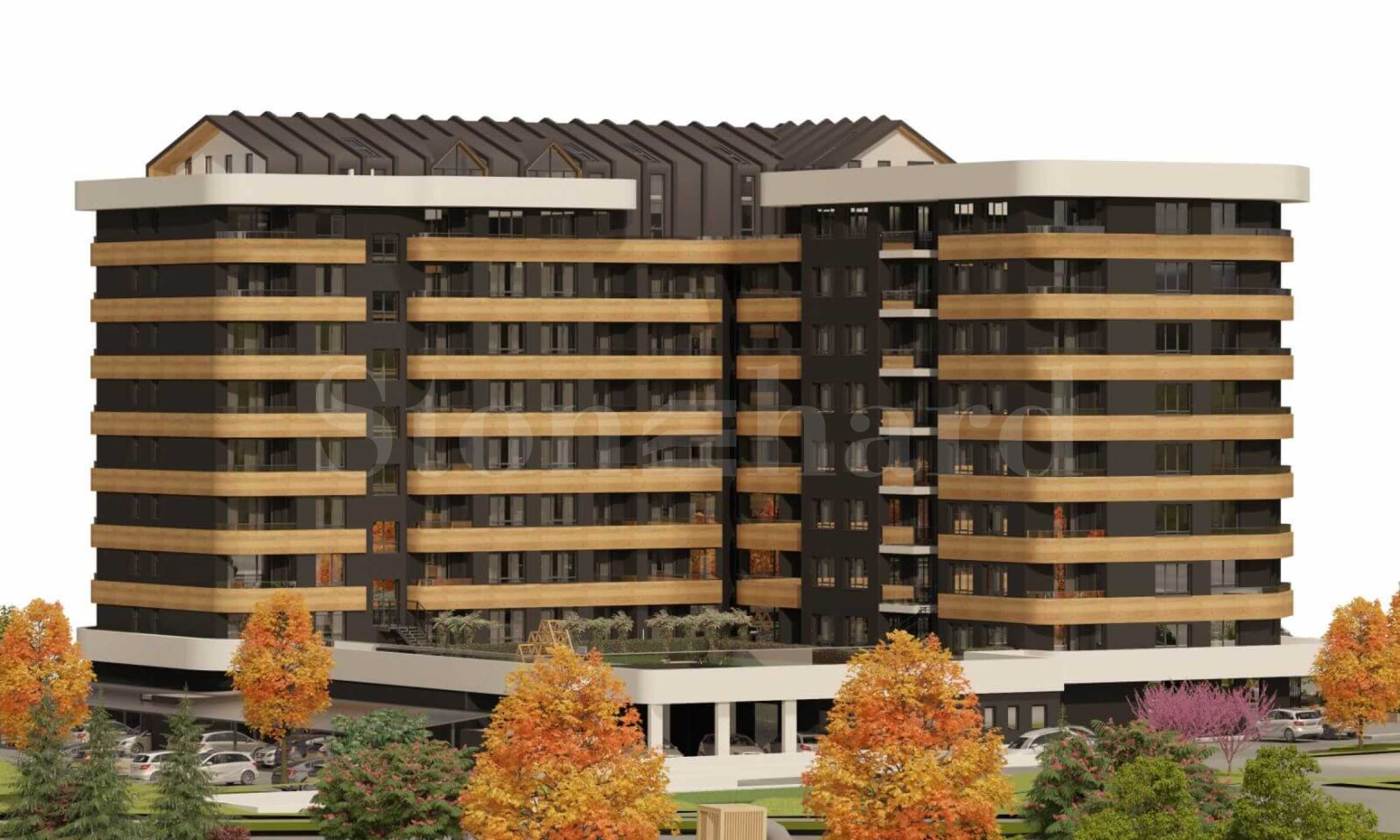 Apartments in a modern building in a newly developing area in Burgas 2 - Stonehard