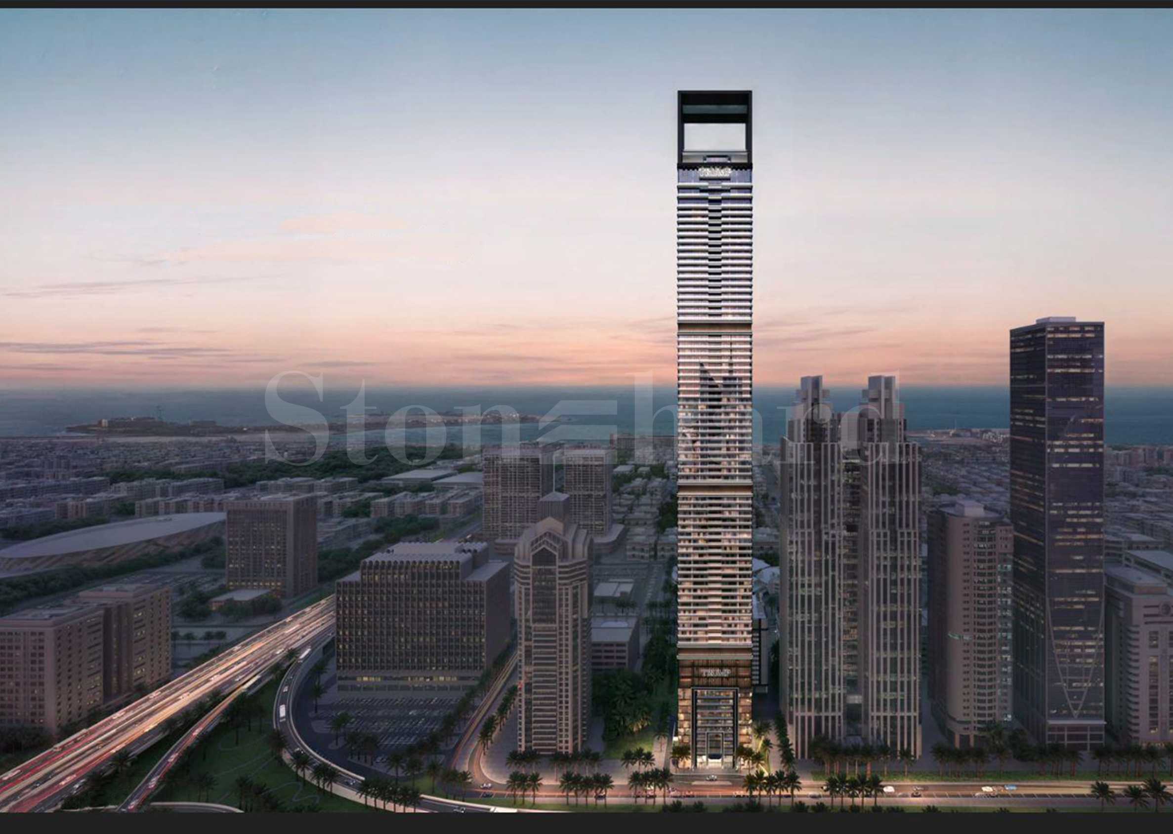 3-bedroom apartments in Trump Tower, Downtown, Dubai 1 - Stonehard