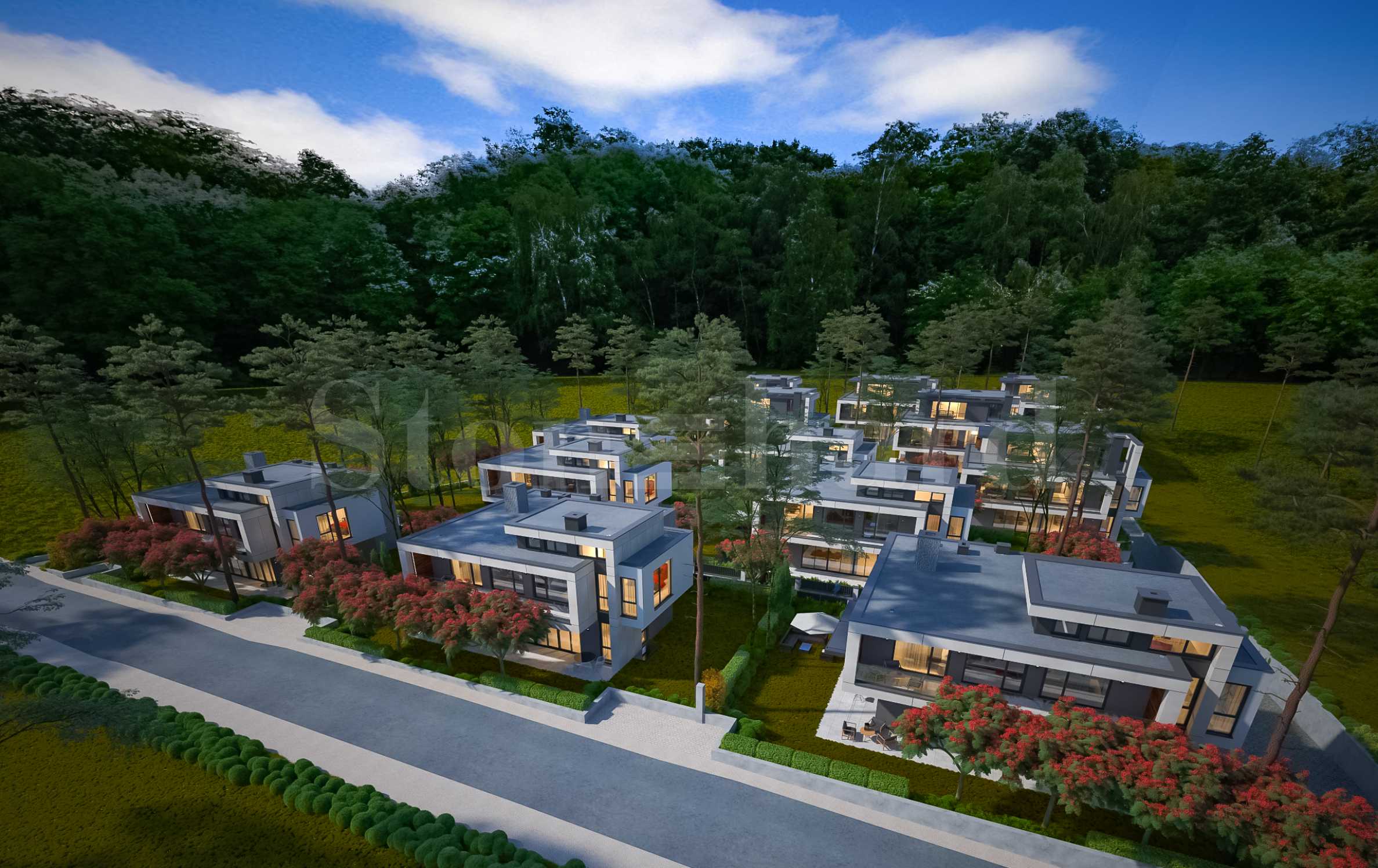 Luxurious new houses next to the Anglo-American School in Pancharevo 1 - Stonehard