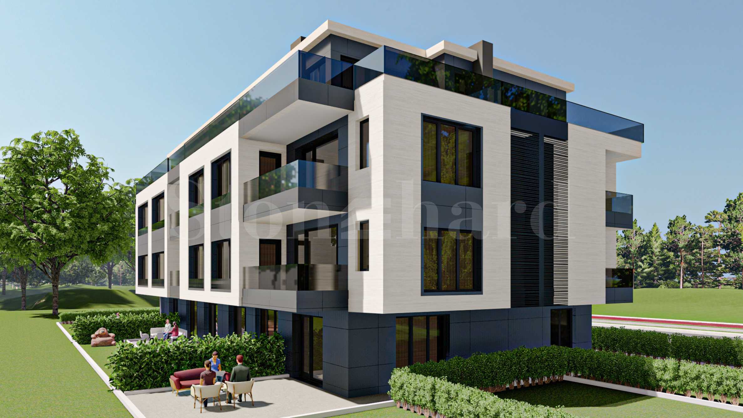 Limited number of modern new construction homes in the "Gorna Banya" district1 - Stonehard