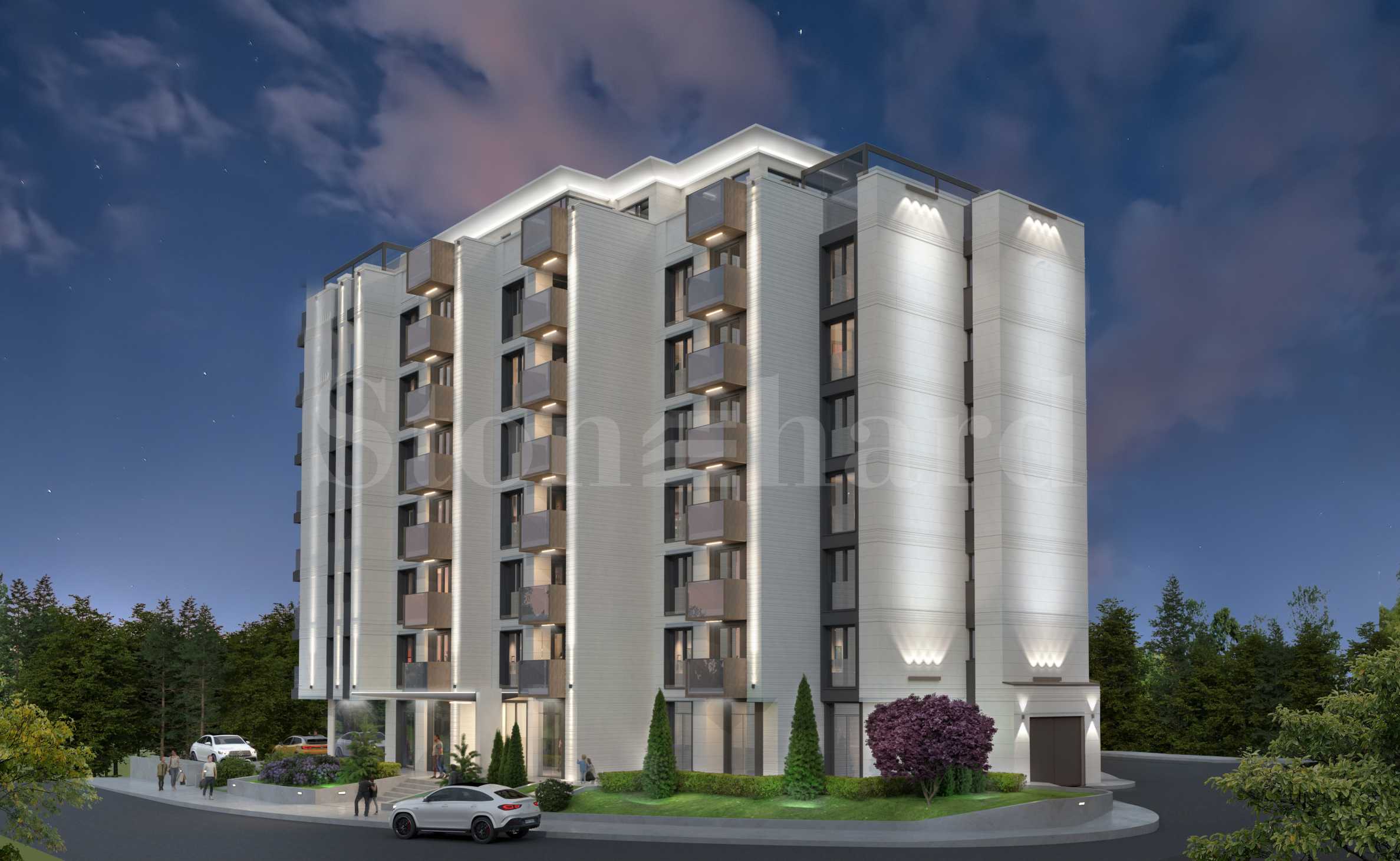 A new generation boutique building, between two metro stations in the 