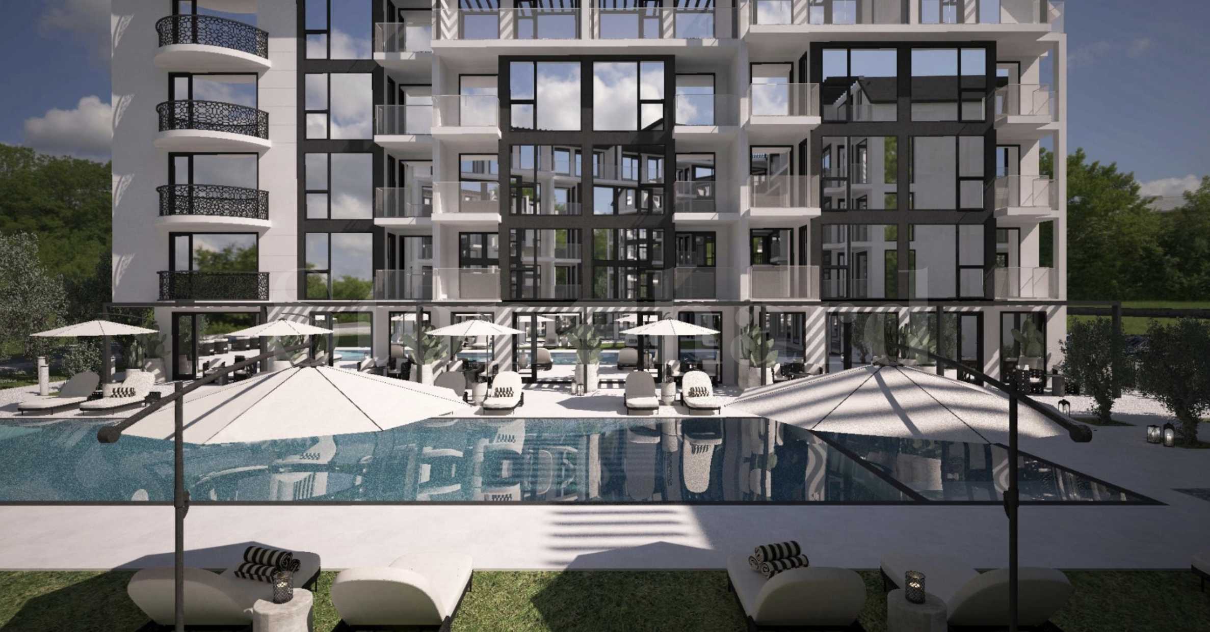 Apartments in two elegant buildings 400 meters from the beach in Sunny Beach  1 - Stonehard