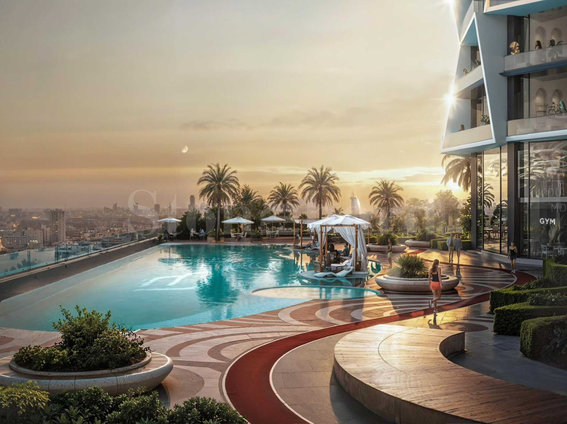 Exquisite one-bedroom apartments in Binghatti Circle, JVC 2 - Stonehard