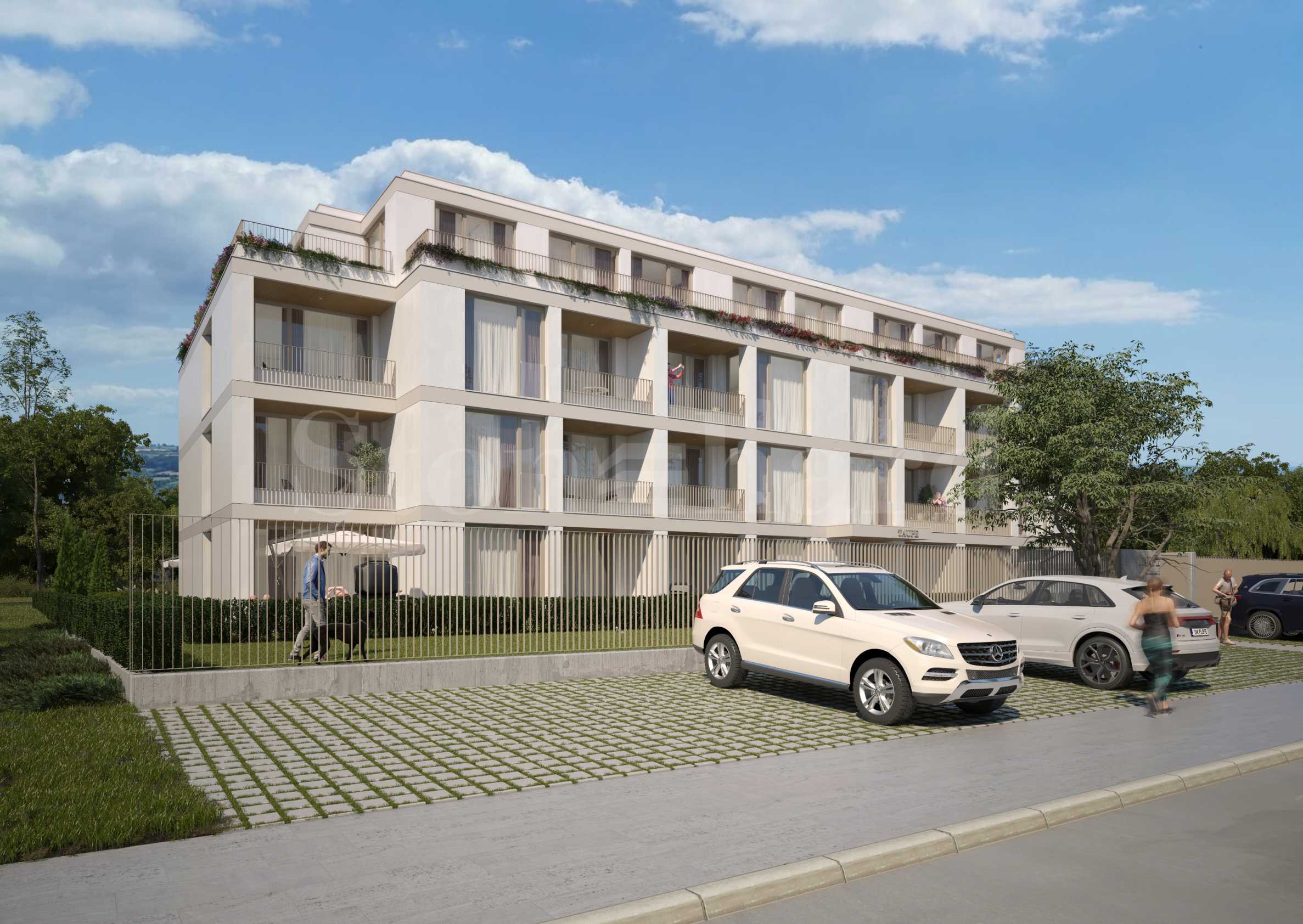 Apartments of various types in a new building with elegant, contemporary architecture in Gorublyane district1 - Stonehard