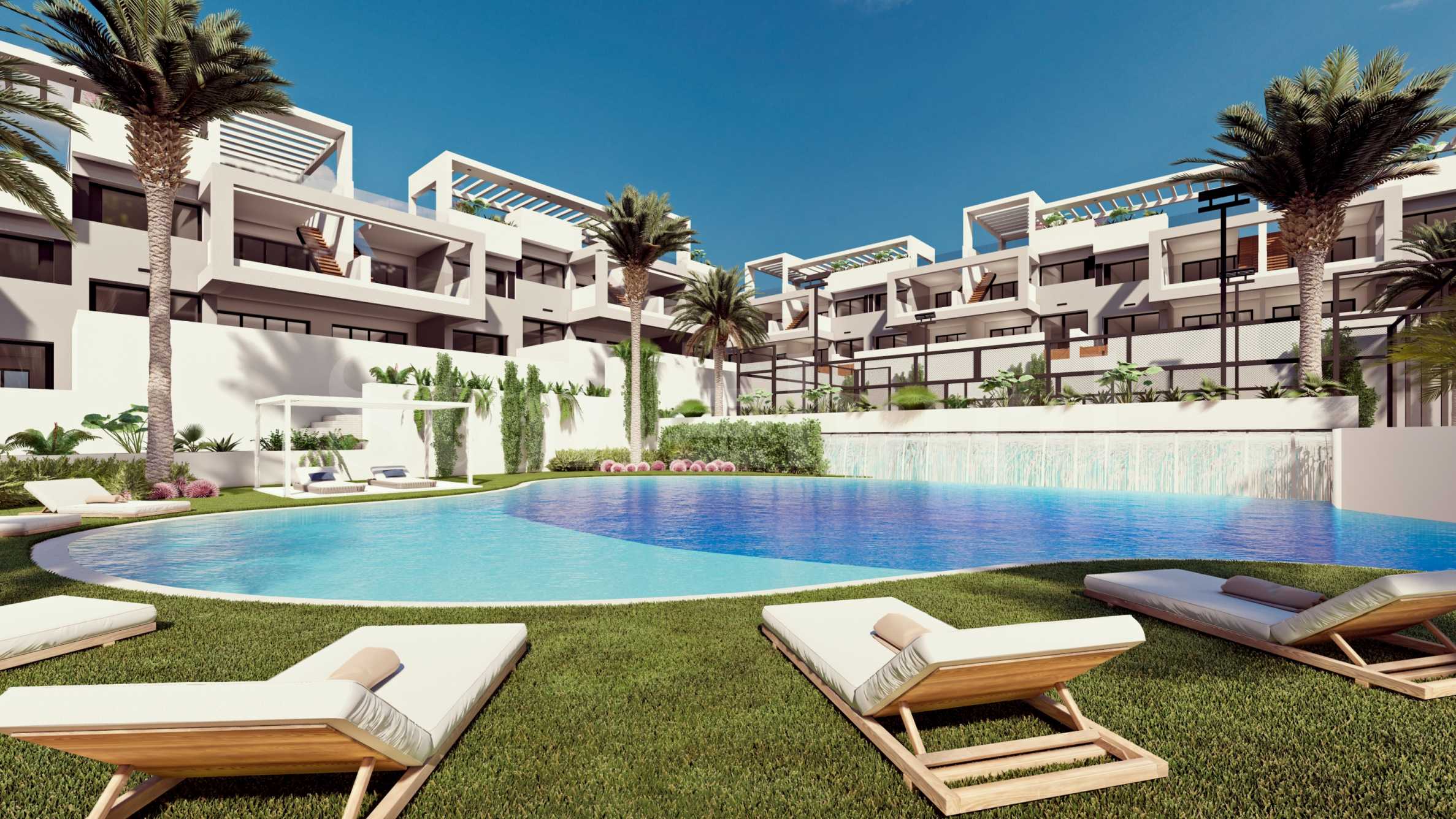 Two-bedroom houses next to a lake, golf course and the beach of Torrevieja1 - Stonehard