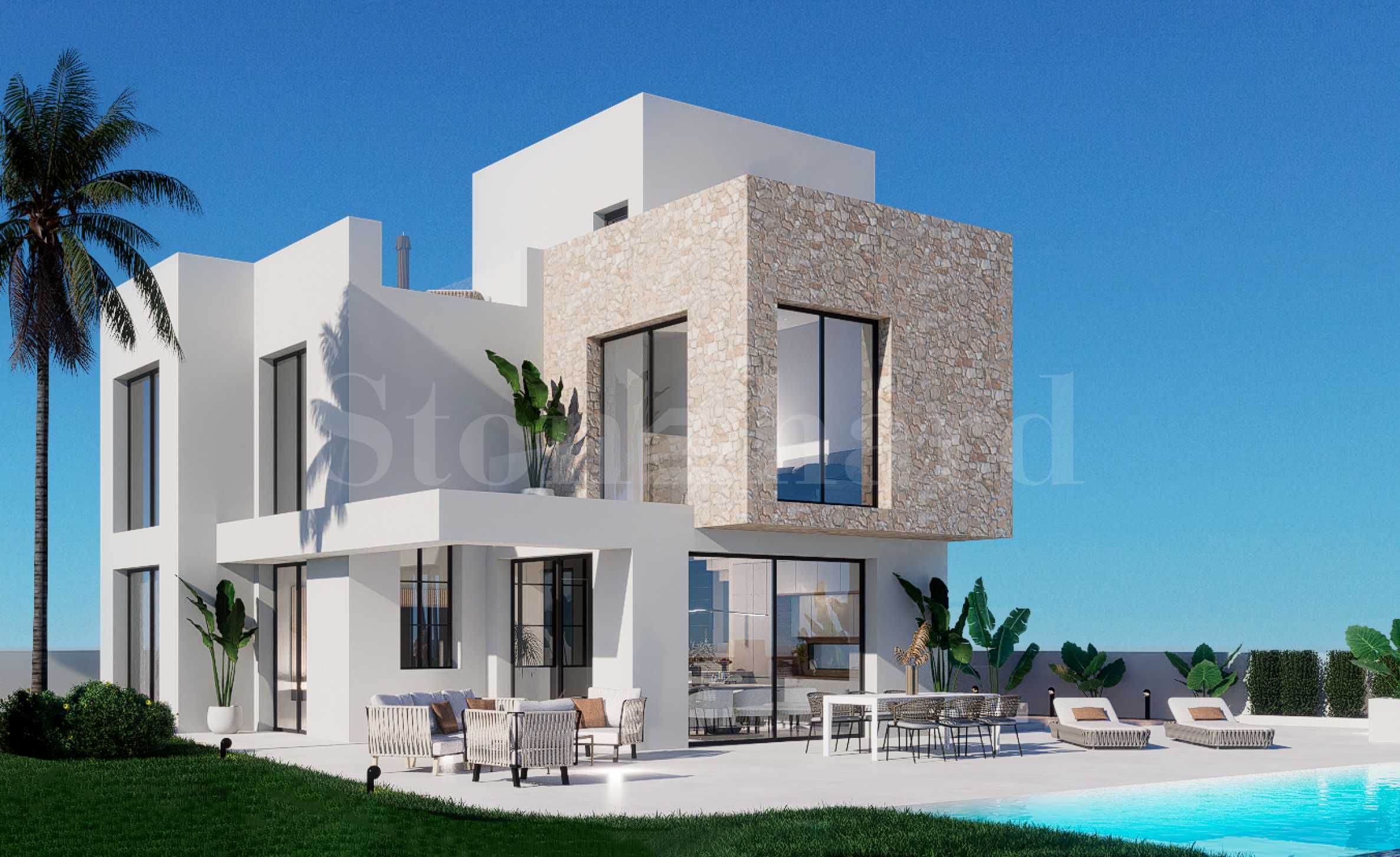 Las Bellas - luxury houses just 5 minutes from a beautiful beach in Benidorm 1 - Stonehard