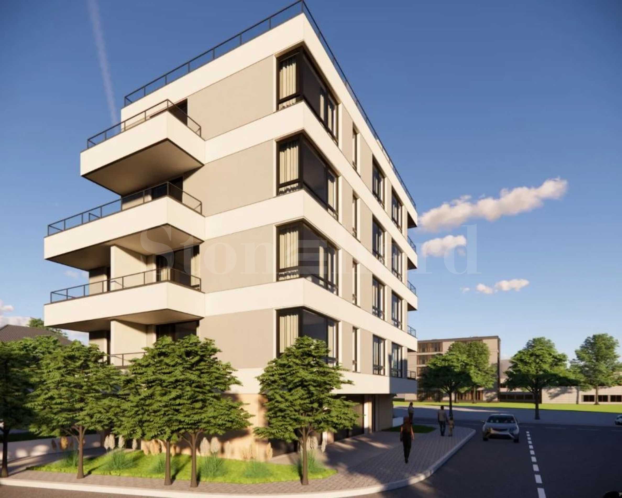 Apartments in an innovative building with a vertical garden near Sofia Airport 2 - Stonehard