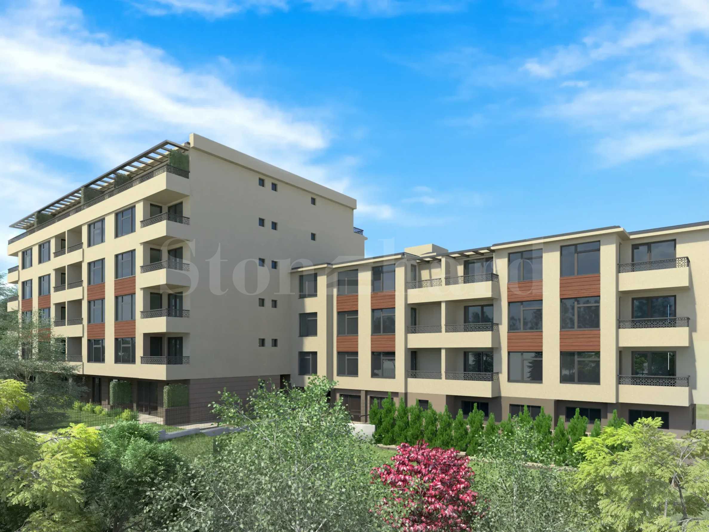 Modern family building with various types of apartments in the Manastirski Livadi district2 - Stonehard
