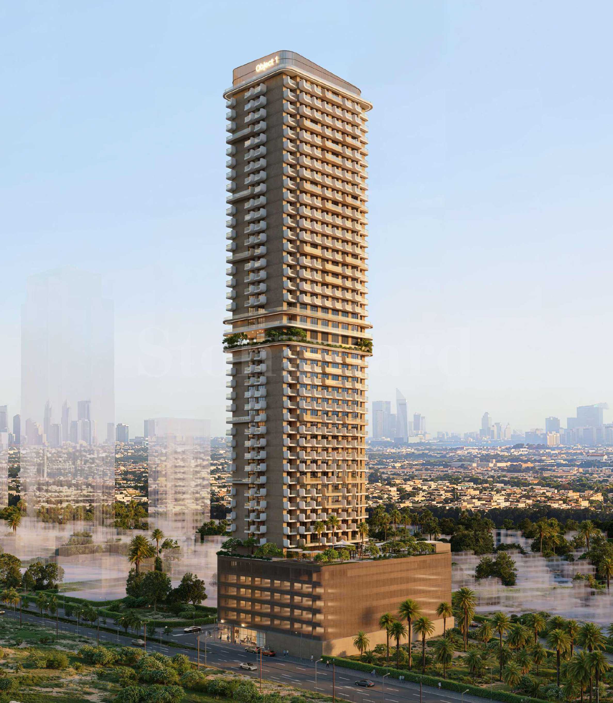 Comfortable apartments in ELAR1S Sky - a new building with luxurious amenities in JVT 2 - Stonehard