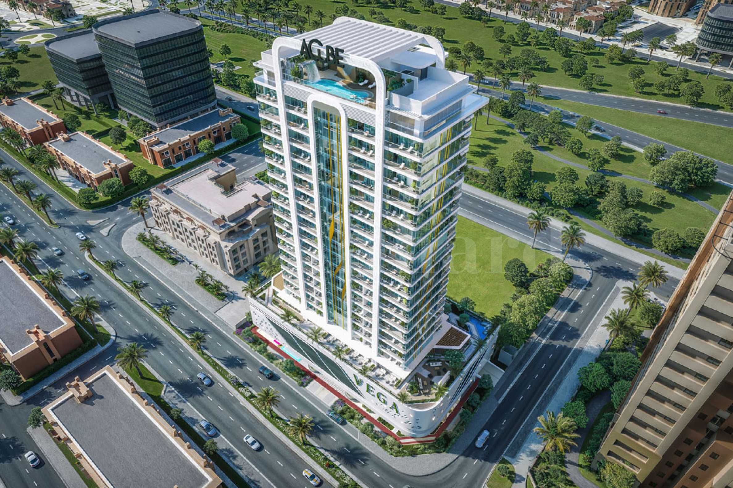 Apartments in a new building with a rich selection of amenities in Dubai Sports City 2 - Stonehard