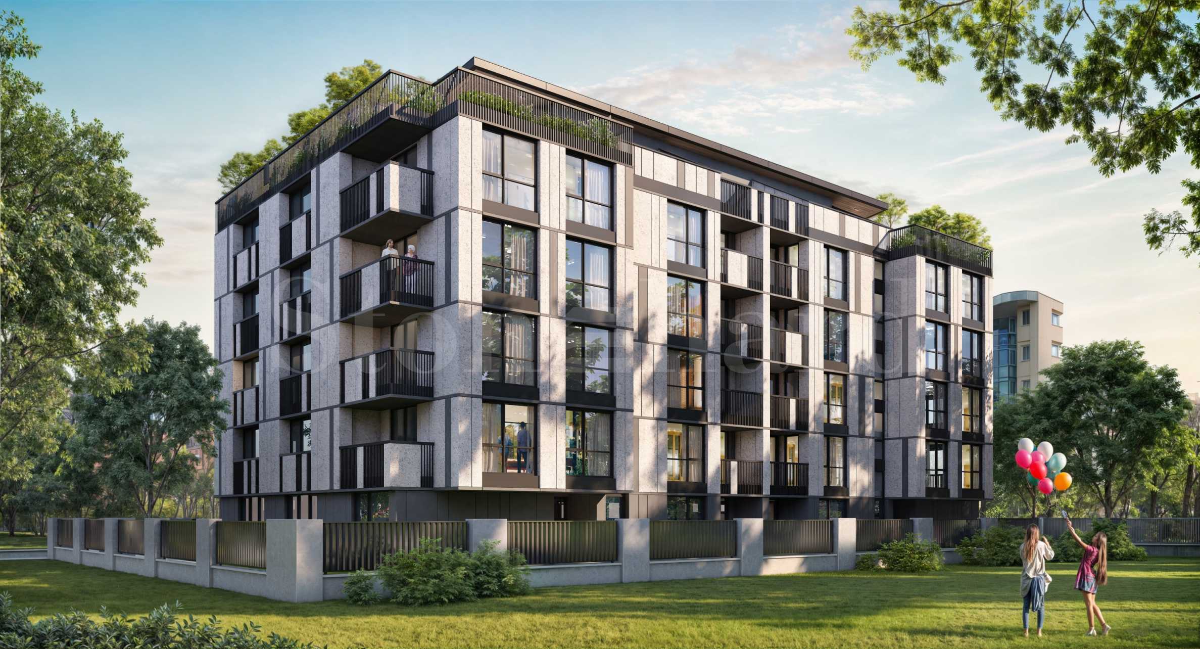 Apartments in a new building near Todor Kableshkov Blvd. and Paradise Center 2 - Stonehard