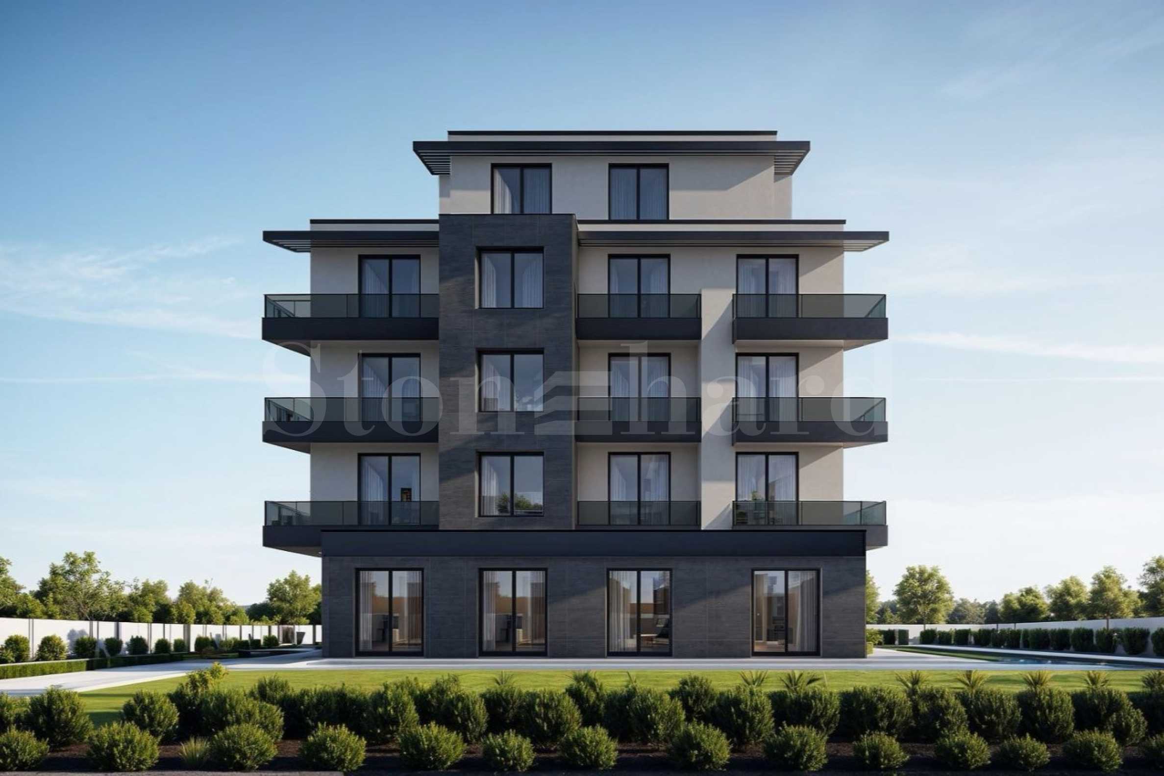 Apartments in a modern building on the seafront in Tsarevo 1 - Stonehard