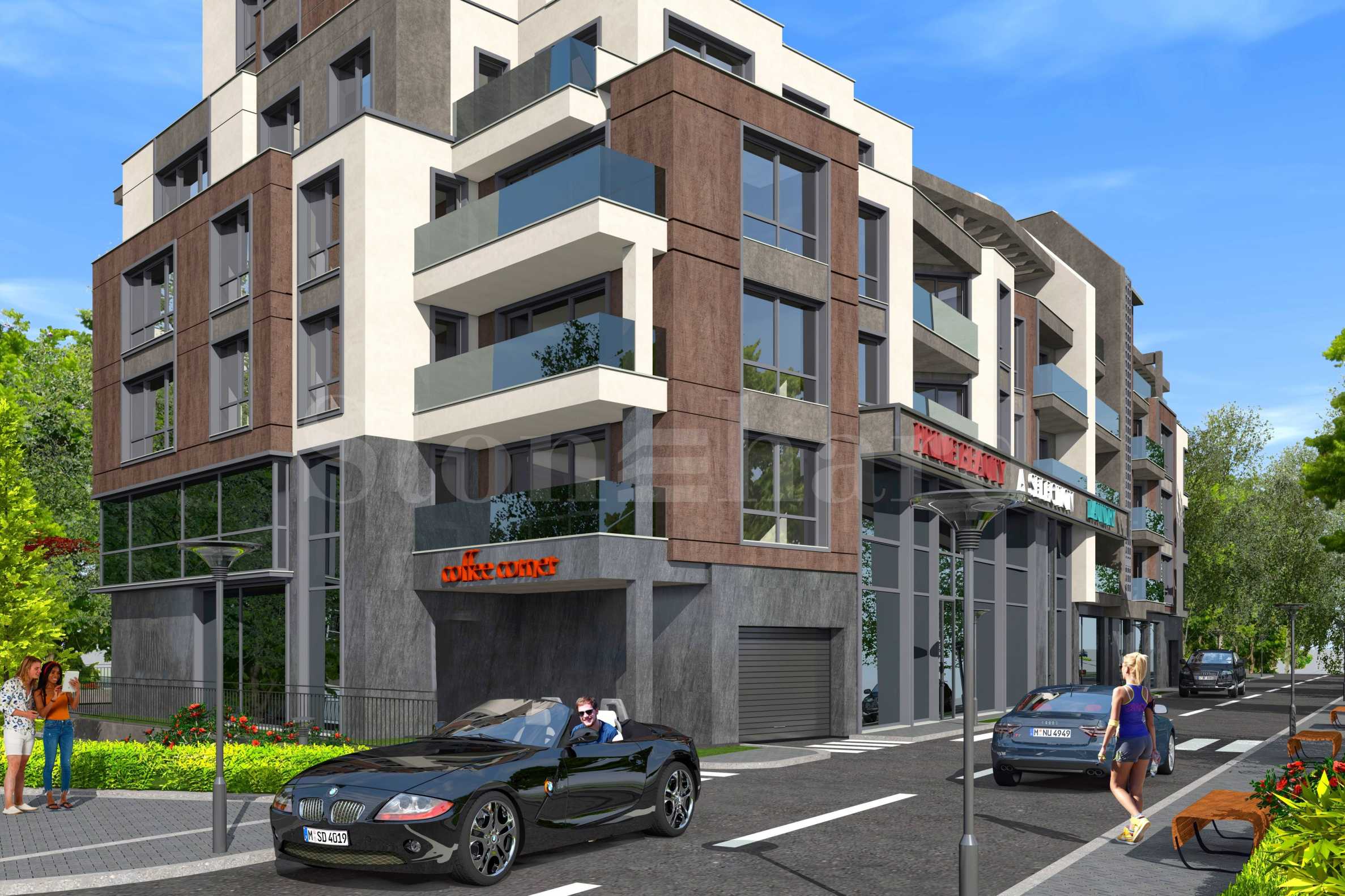 New apartments in a boutique building in the 