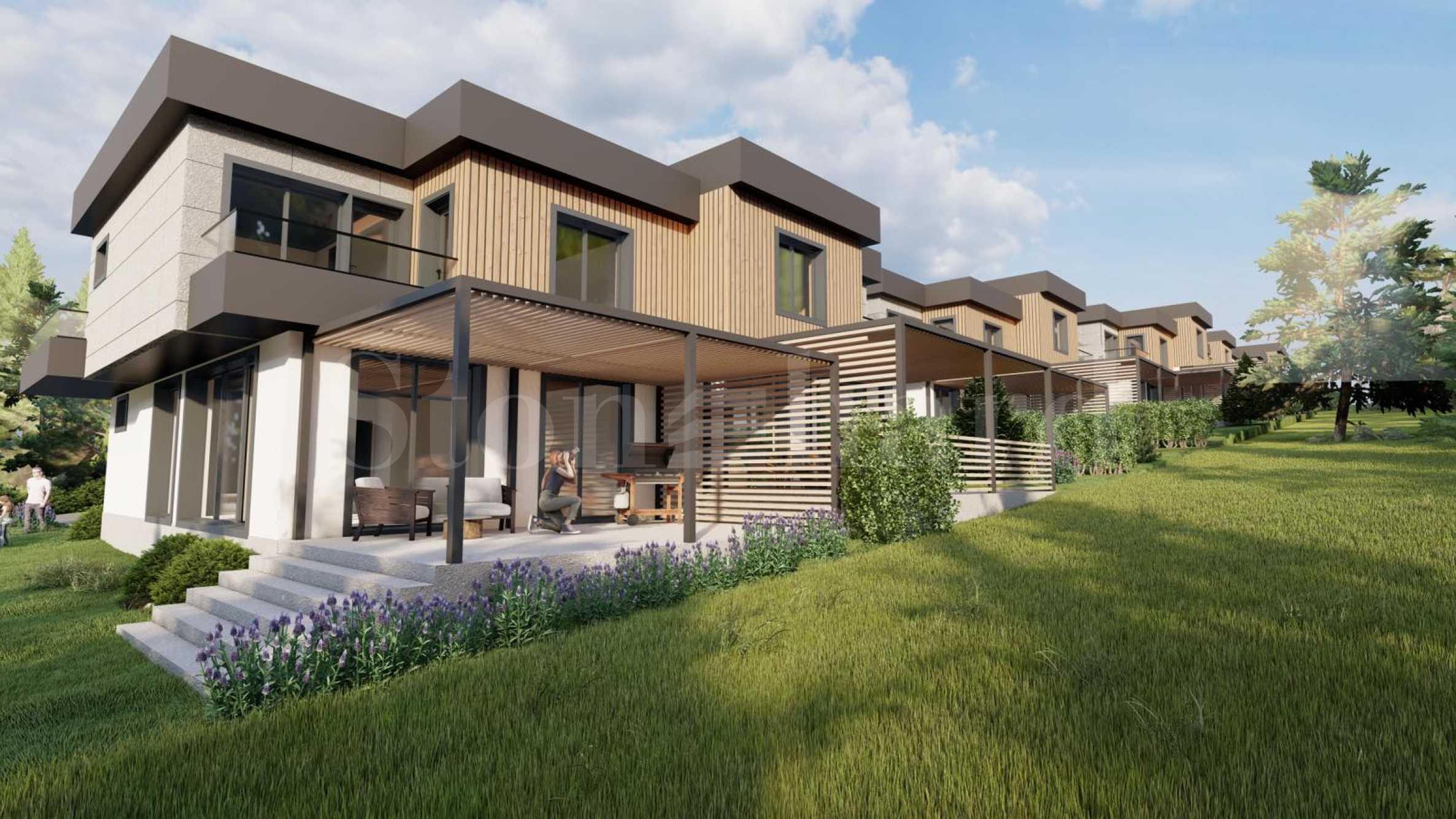 Luxuriously furnished two-story houses in a gated complex near Sunny Beach 1 - Stonehard