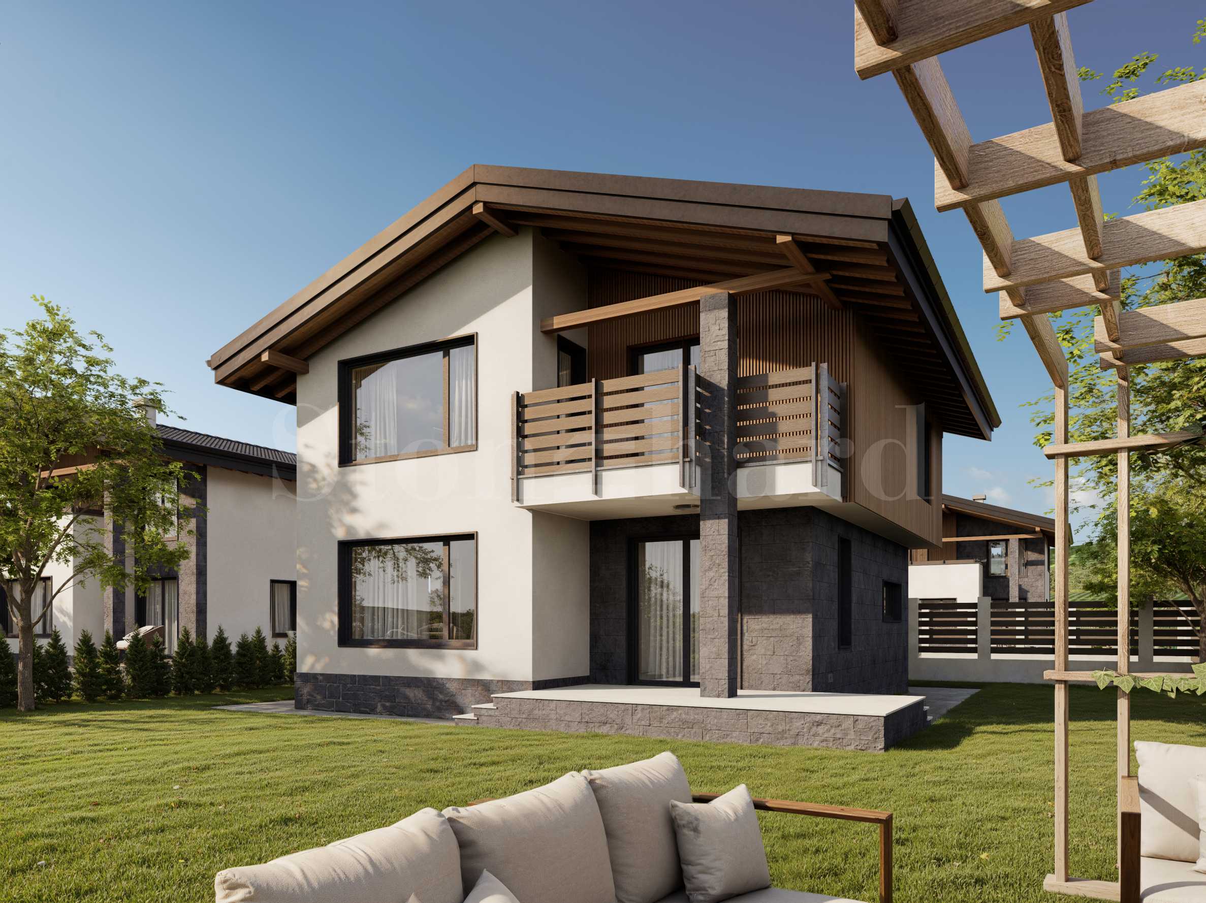 Houses in a new complex 25 minutes from Sofia and close to a future metro station 2 - Stonehard