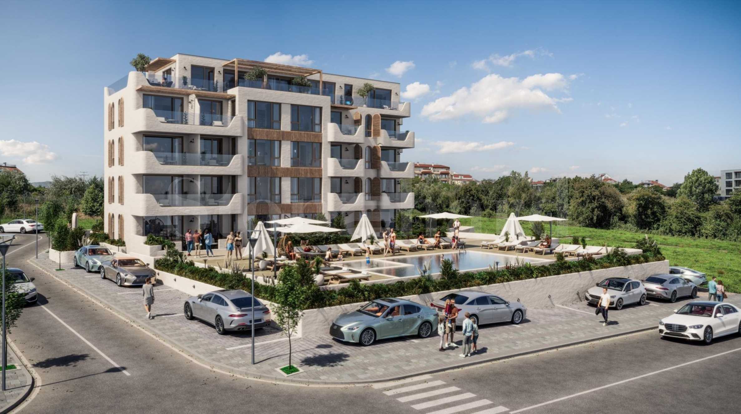 Apartments in a boutique complex with Mediterranean architecture 2 - Stonehard