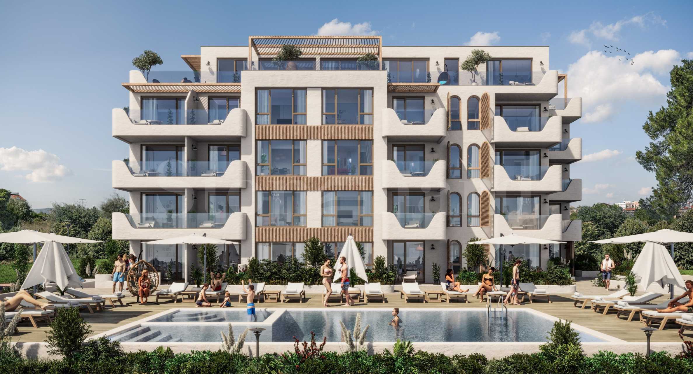 Apartments in a boutique complex with Mediterranean architecture 1 - Stonehard