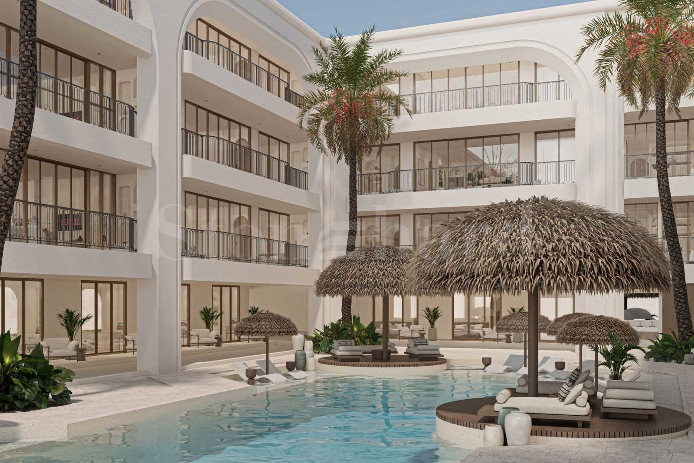 Apartments at Azoria Living - the first paddle and wellness resort in Uluwatu, Bali 1 - Stonehard