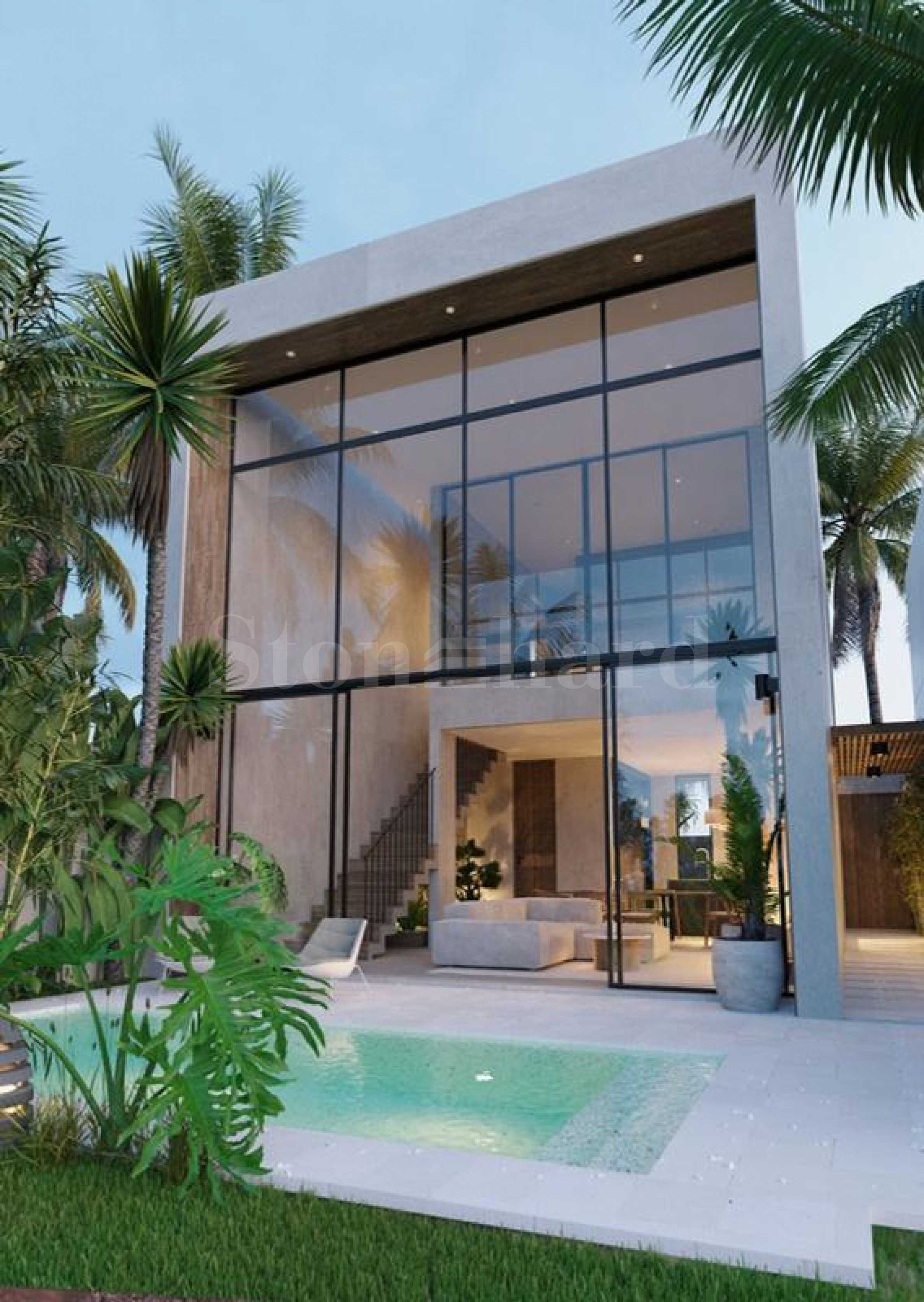 Spacious, furnished three-bedroom houses in Riverstone Villas 2.0, Bali 2 - Stonehard