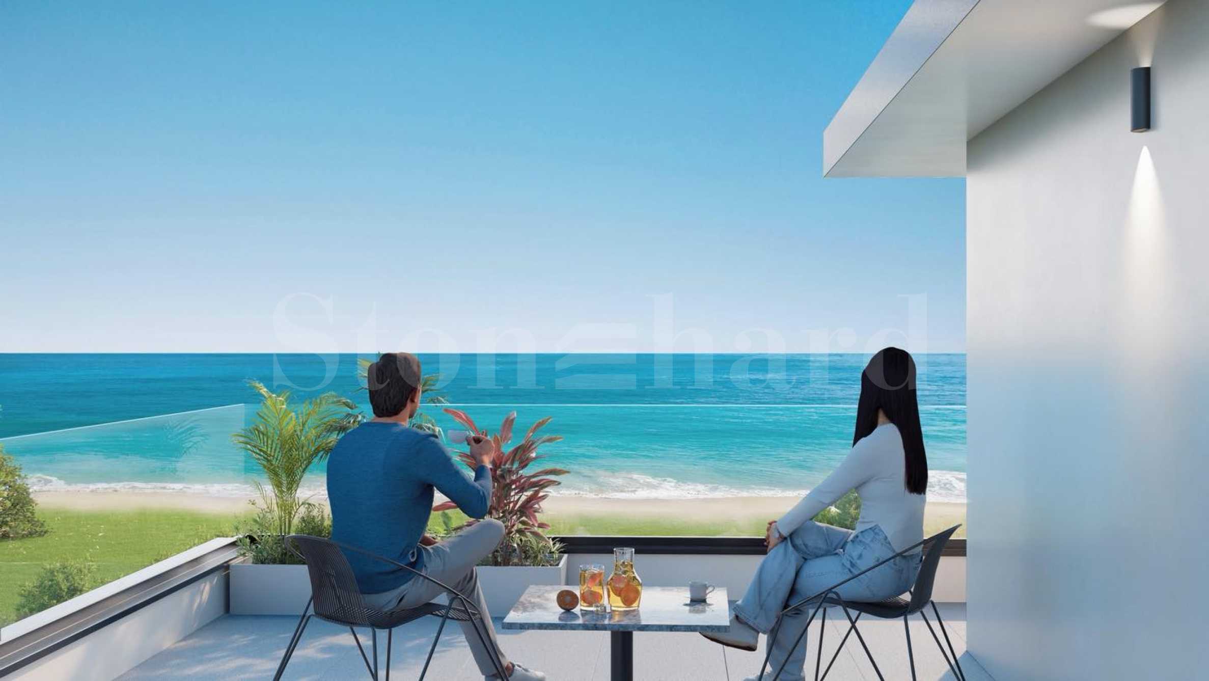 Apartments in a boutique residential building 150 meters from the sea in Ravda 2 - Stonehard