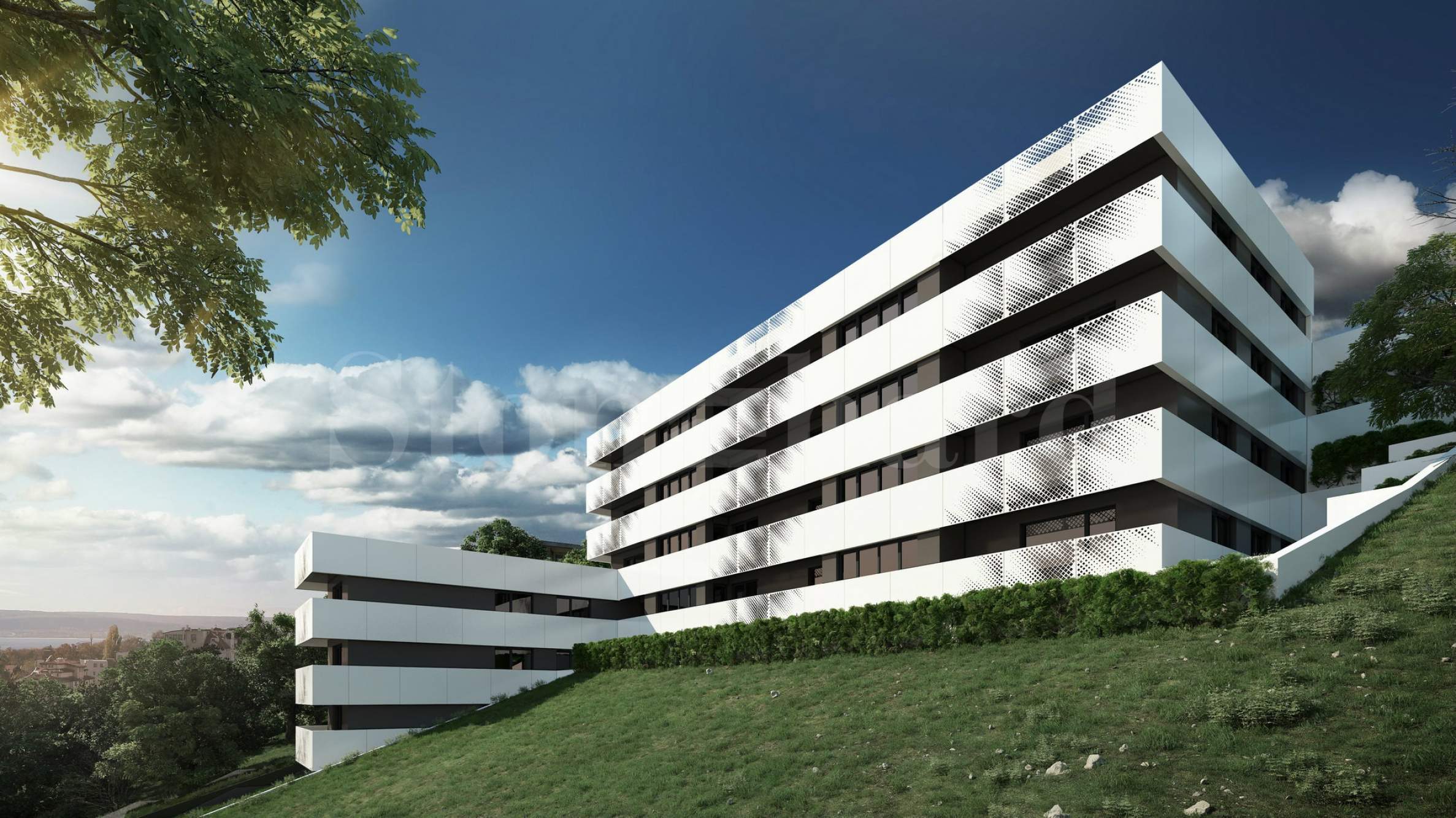 New residential building in the center of Briz quarter1 - Stonehard