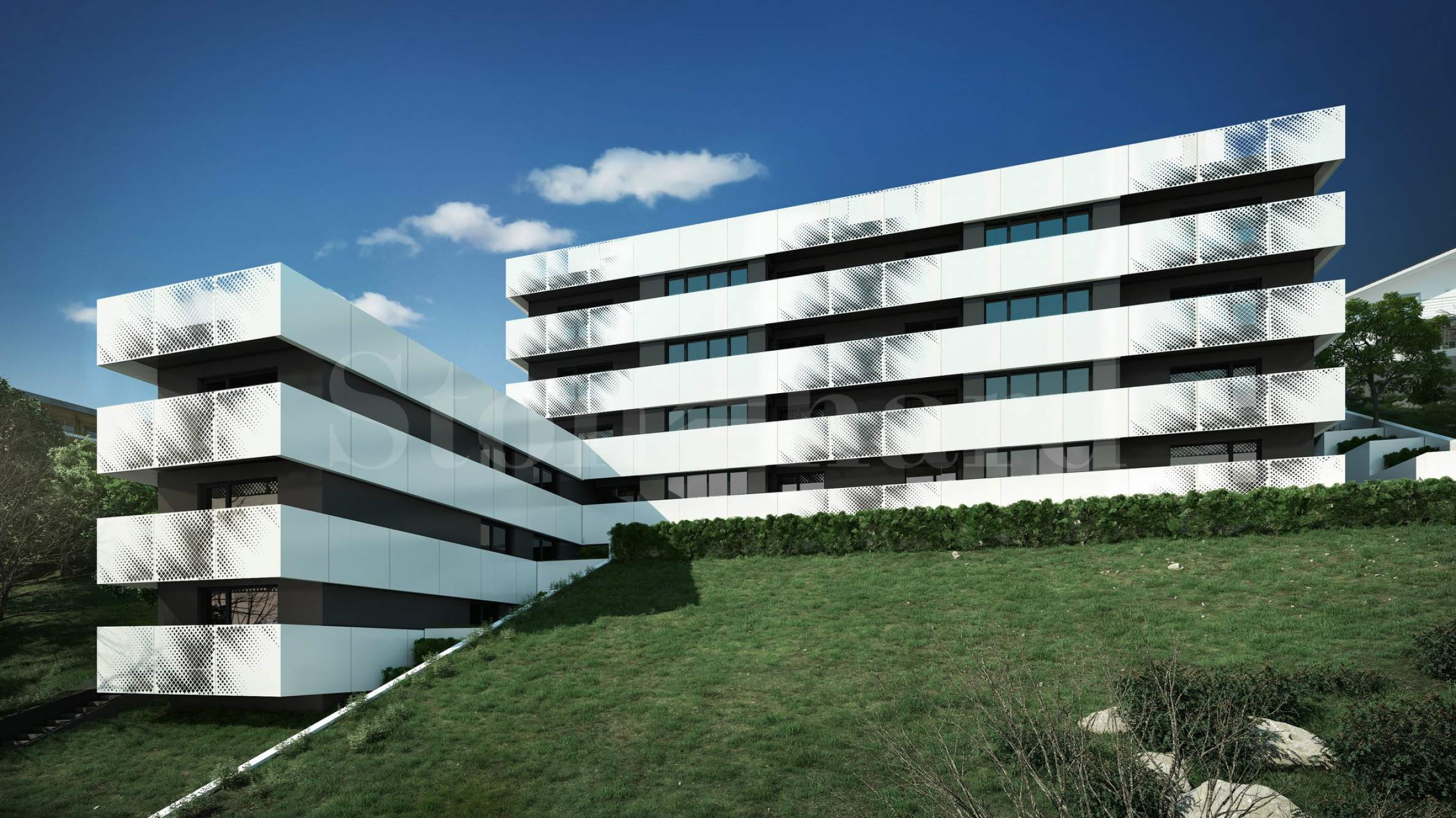 New residential building in the center of Briz quarter2 - Stonehard