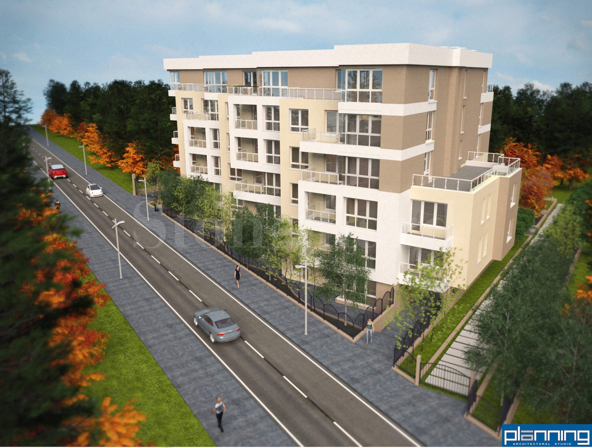 Modern gated complex with new apartments and many amenities in Vitosha District1 - Stonehard