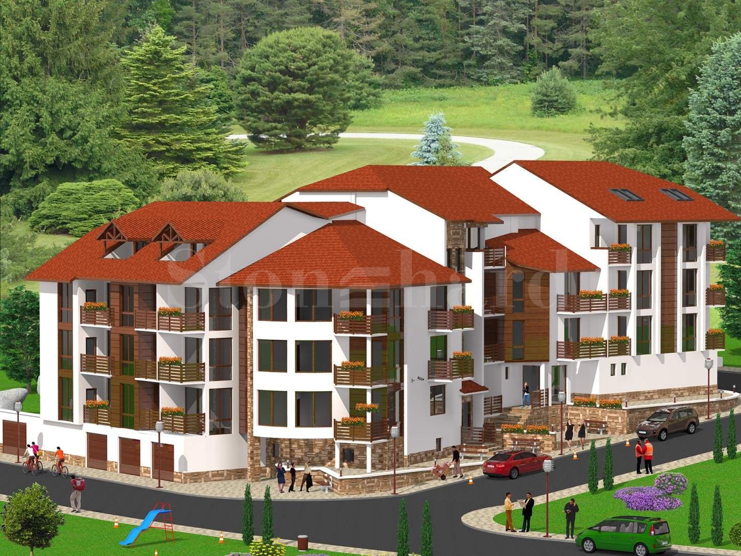 Apartments in a new-build residential building in Velingrad1 - Stonehard