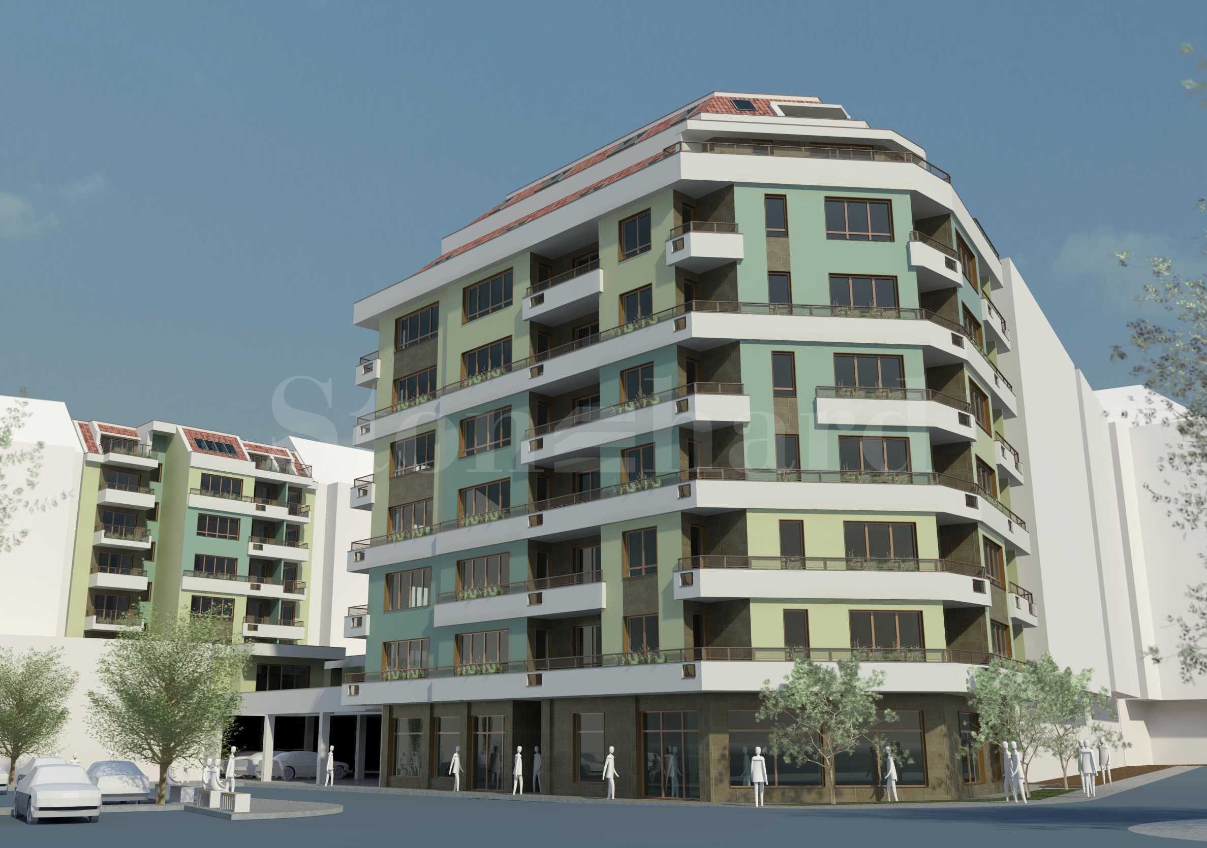 New residential building with shops and offices in Burgas, Slaveykov neighborhood1 - Stonehard
