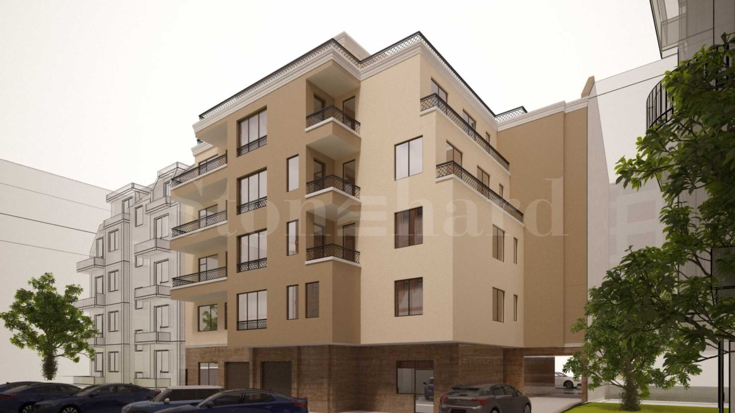 1-Bedroom apartments in a new 5-storey building near the park in Burgas 2 - Stonehard