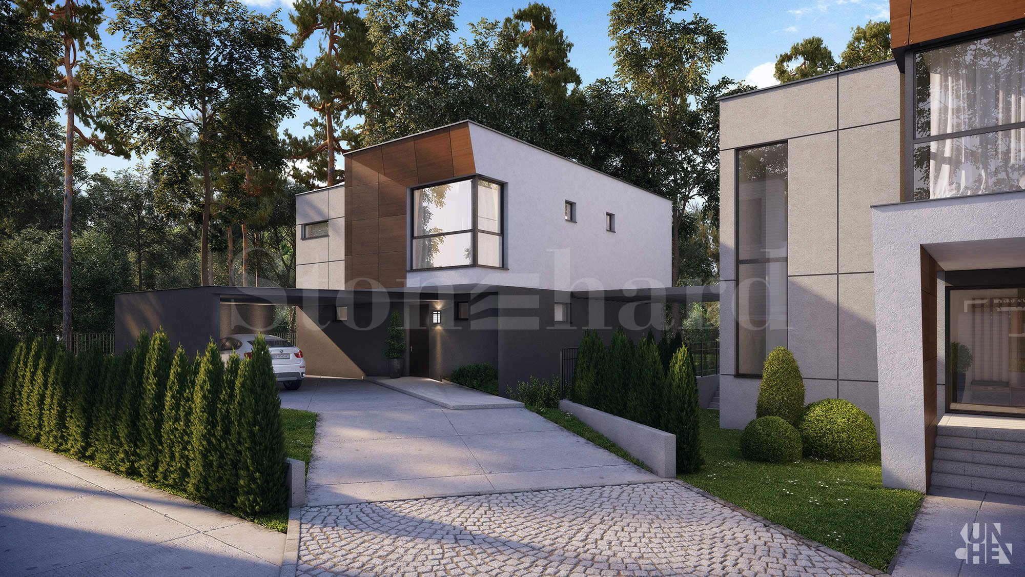 Luxurious development with houses close to the government residence Boyana 2 - Stonehard