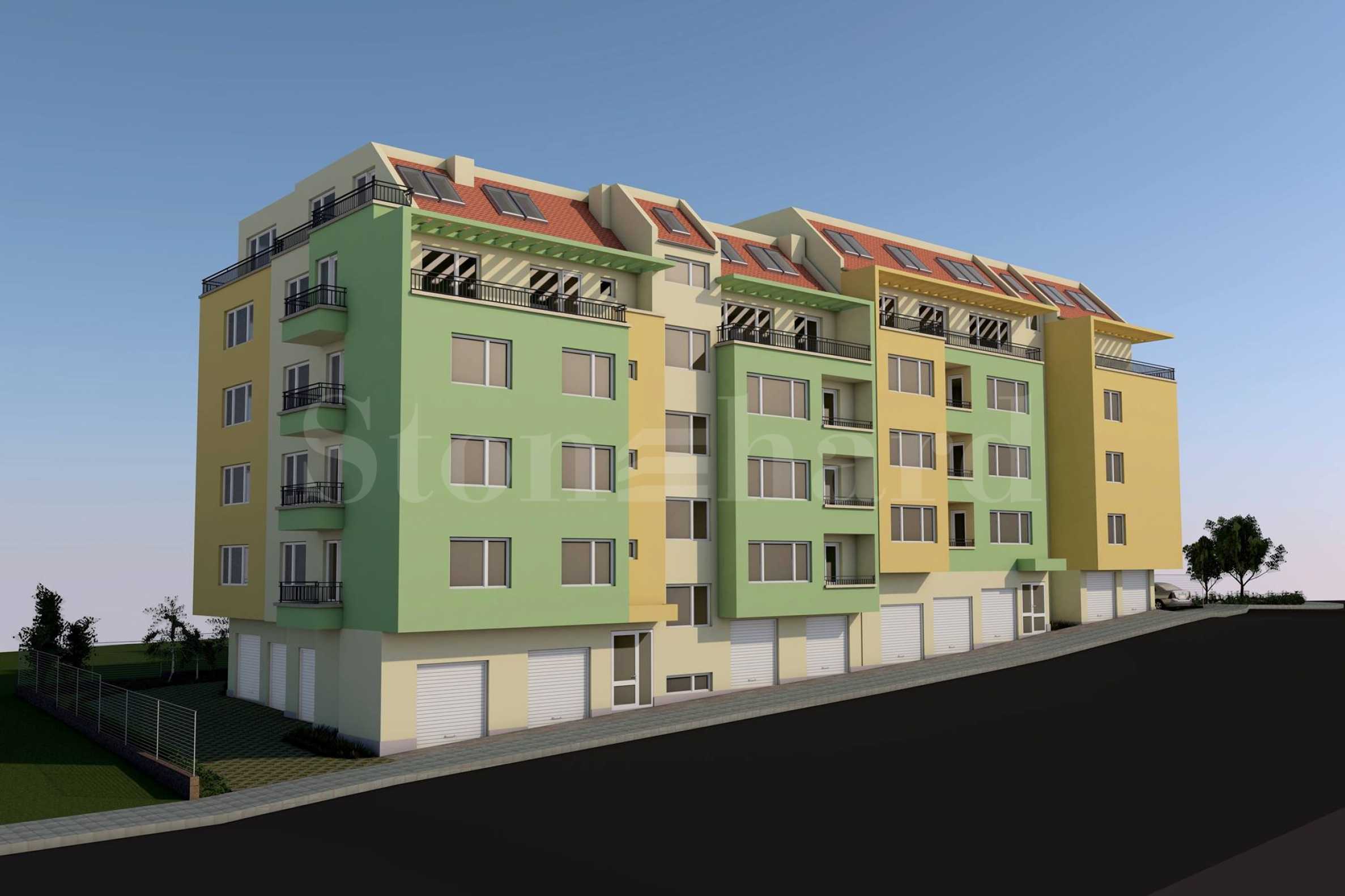 Apartments in a new-build residential building in Meden Rudnik zone V1 - Stonehard