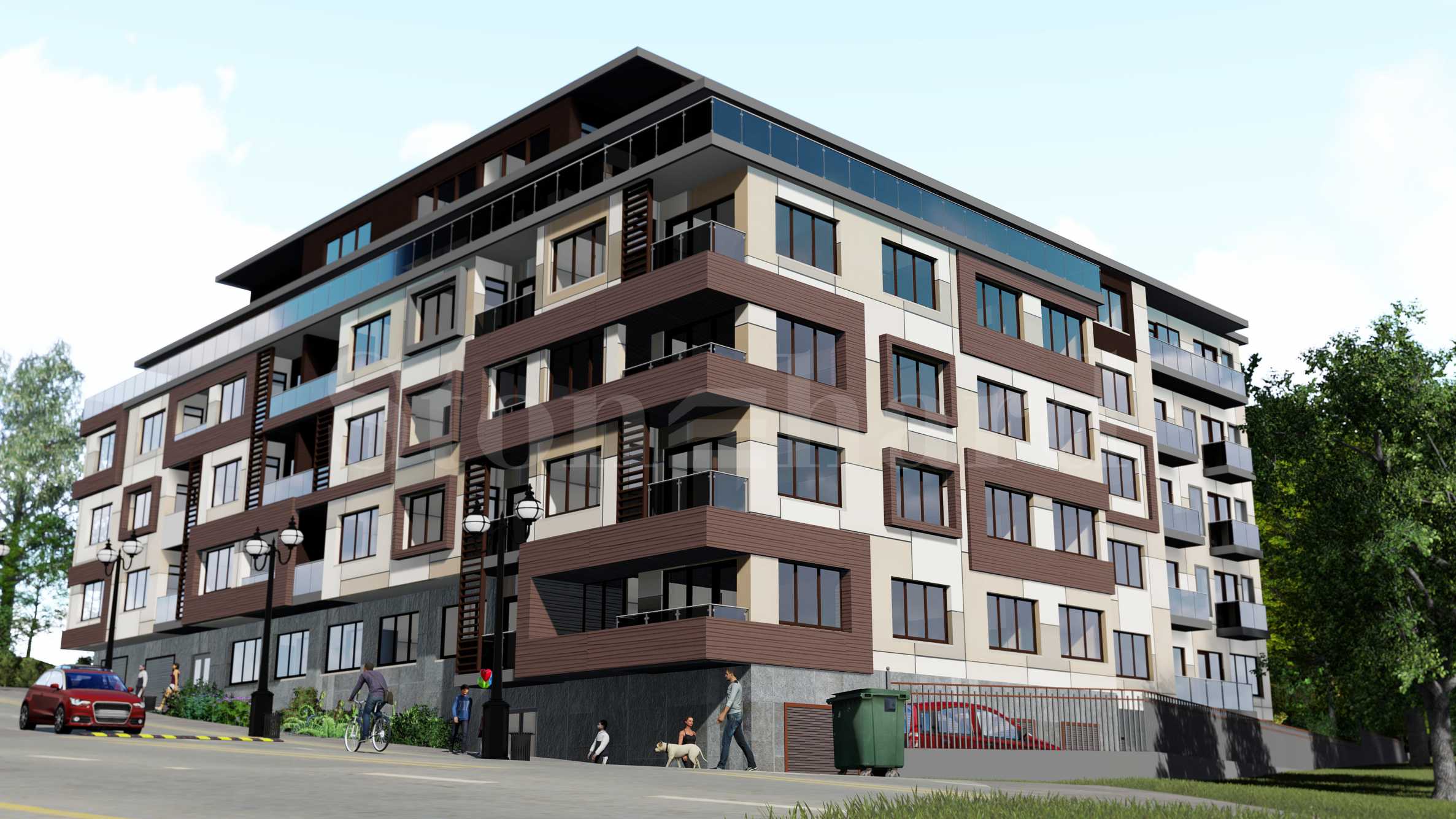 Residential building in Mladost 1 quarter1 - Stonehard